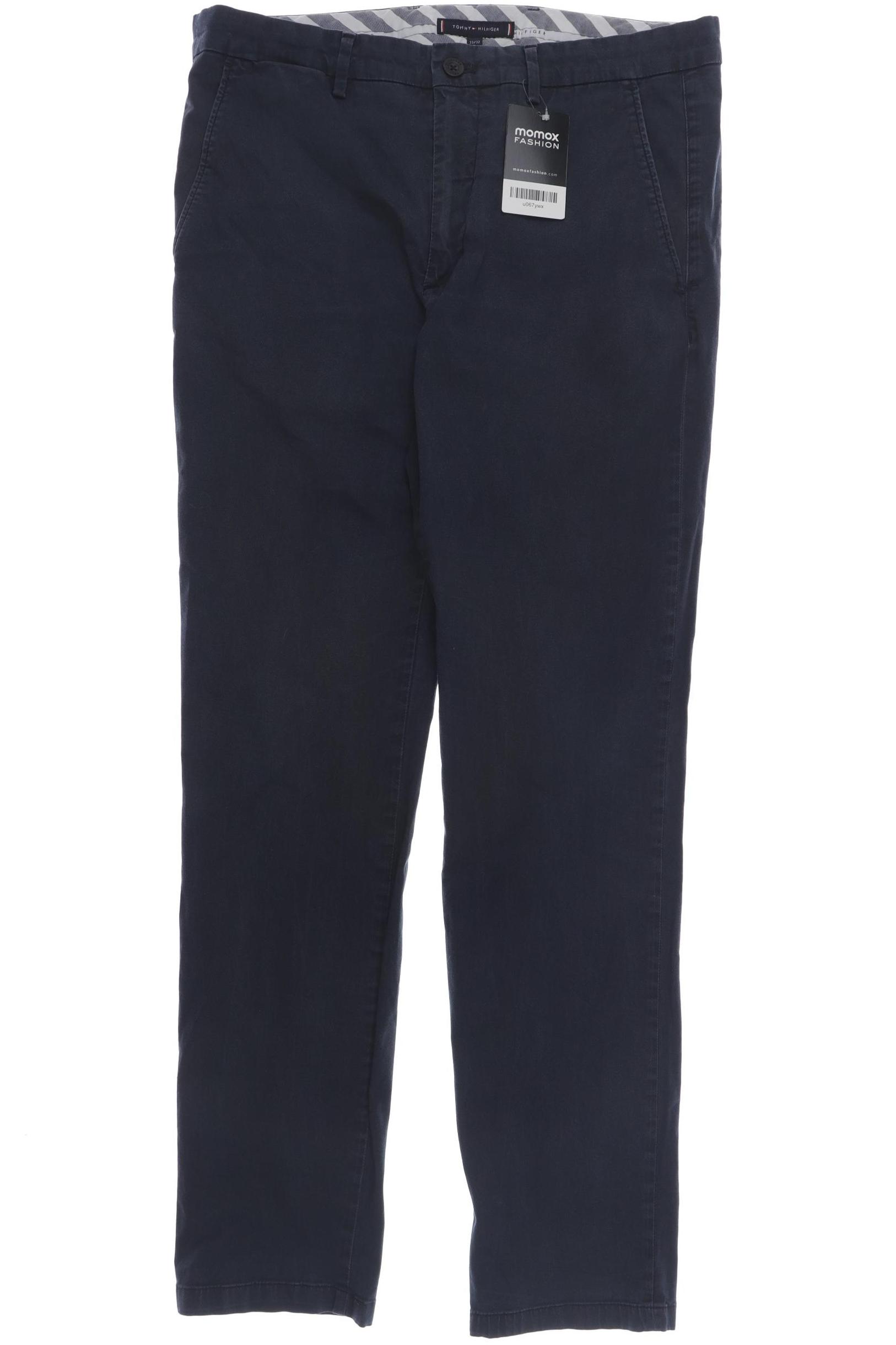 

Tommy Hilfiger Herren Stoffhose, marineblau, Gr. 33