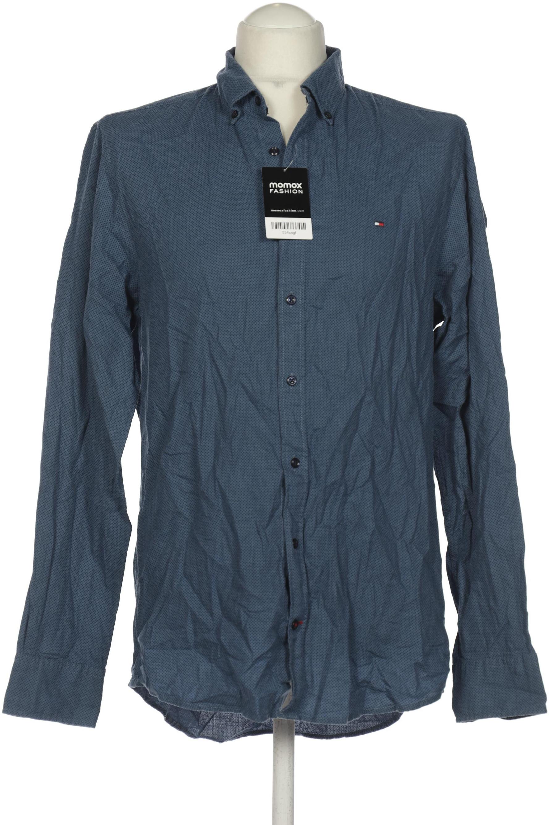 

Tommy Hilfiger Herren Hemd, marineblau