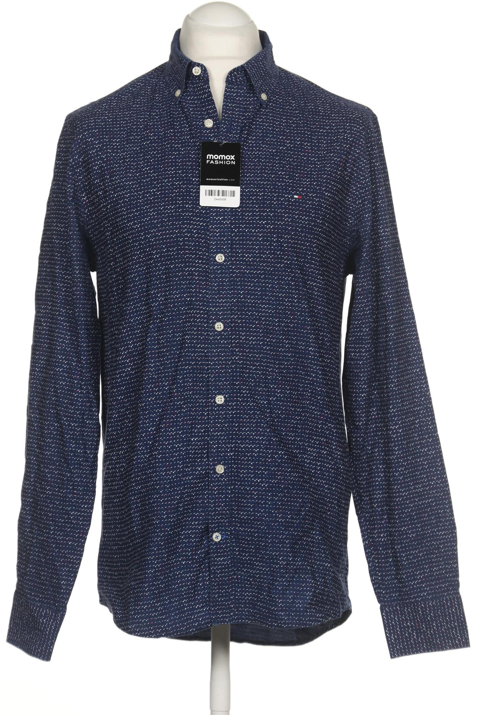 

Tommy Hilfiger Herren Hemd, marineblau, Gr. 48