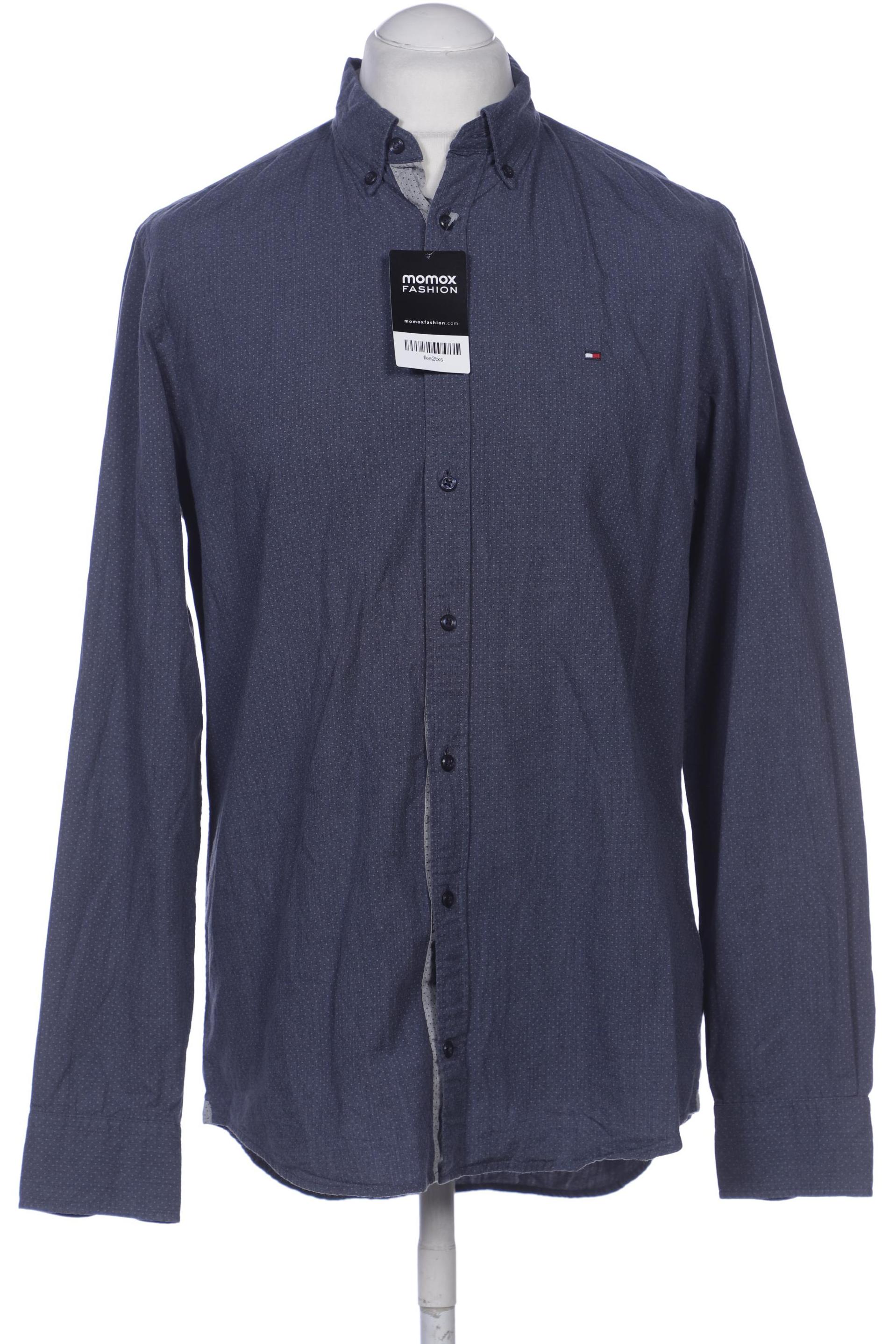 

Tommy Hilfiger Herren Hemd, marineblau, Gr. 48