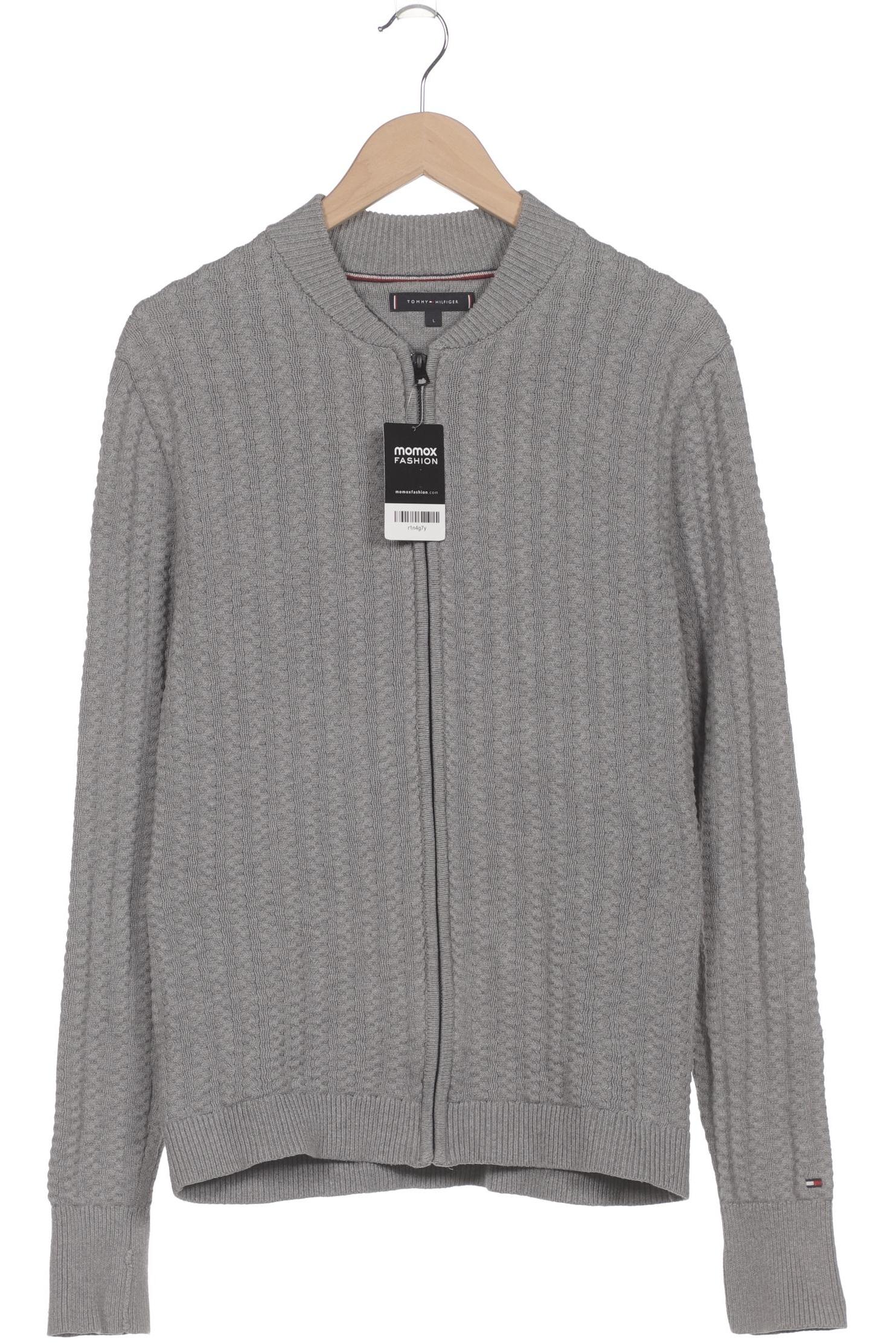 

Tommy Hilfiger Herren Strickjacke, grau, Gr. 52
