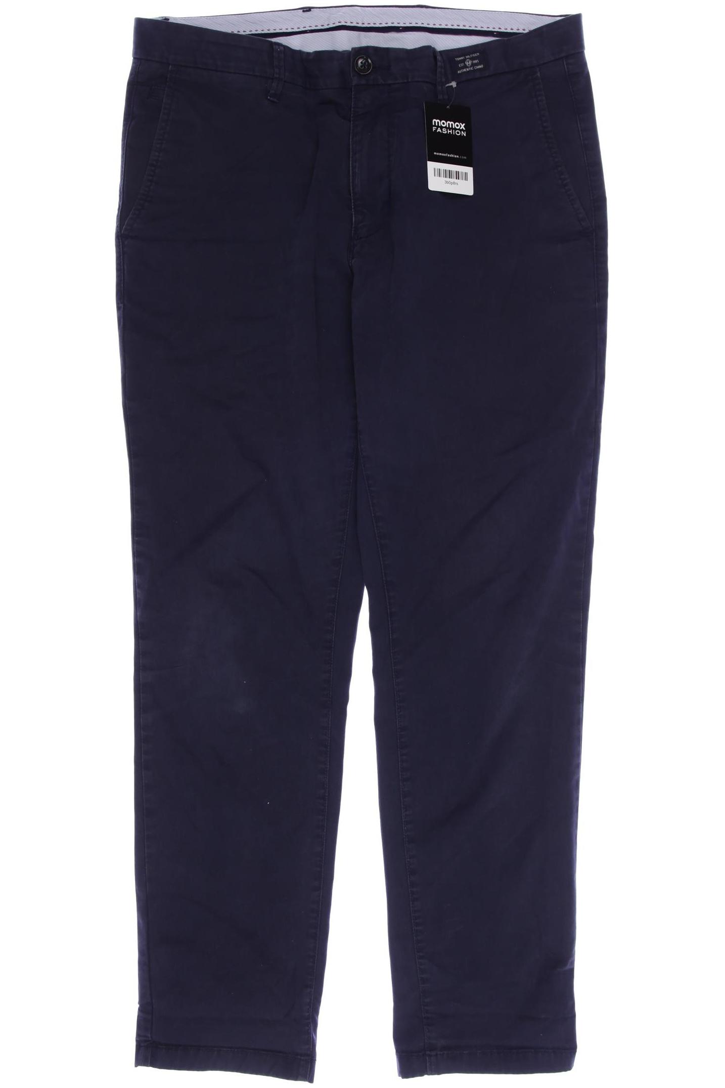 

Tommy Hilfiger Herren Stoffhose, marineblau, Gr. 34