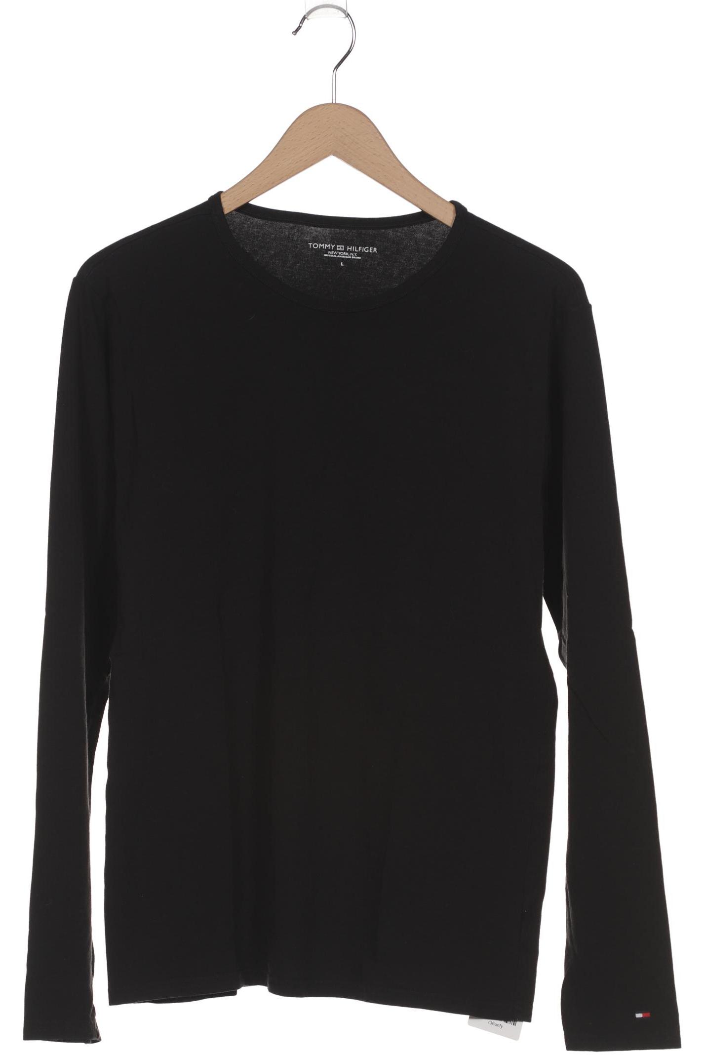 

Tommy Hilfiger Herren Langarmshirt, schwarz, Gr. 52