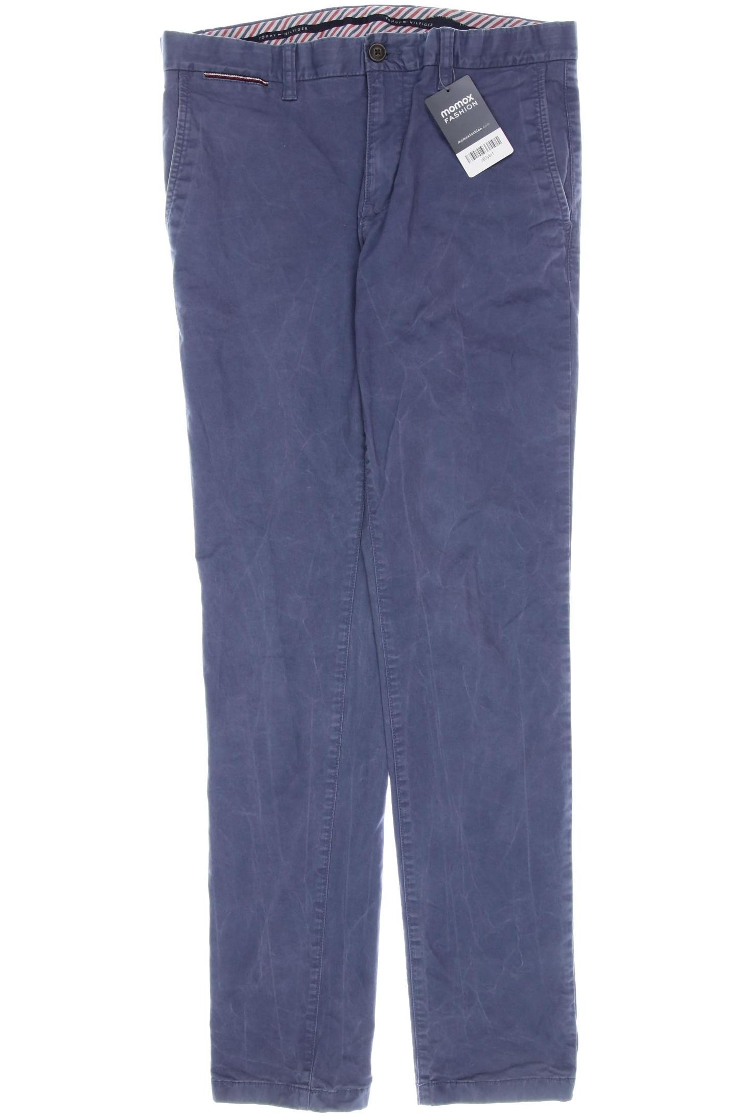 

Tommy Hilfiger Herren Stoffhose, marineblau, Gr. 33