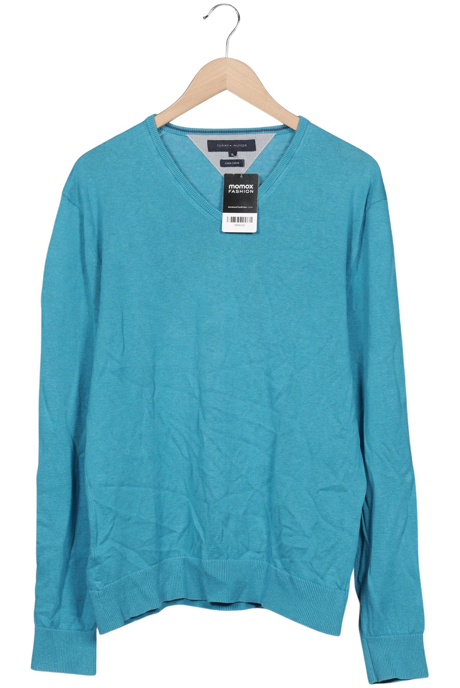 

Tommy Hilfiger Herren Pullover, türkis, Gr. 54