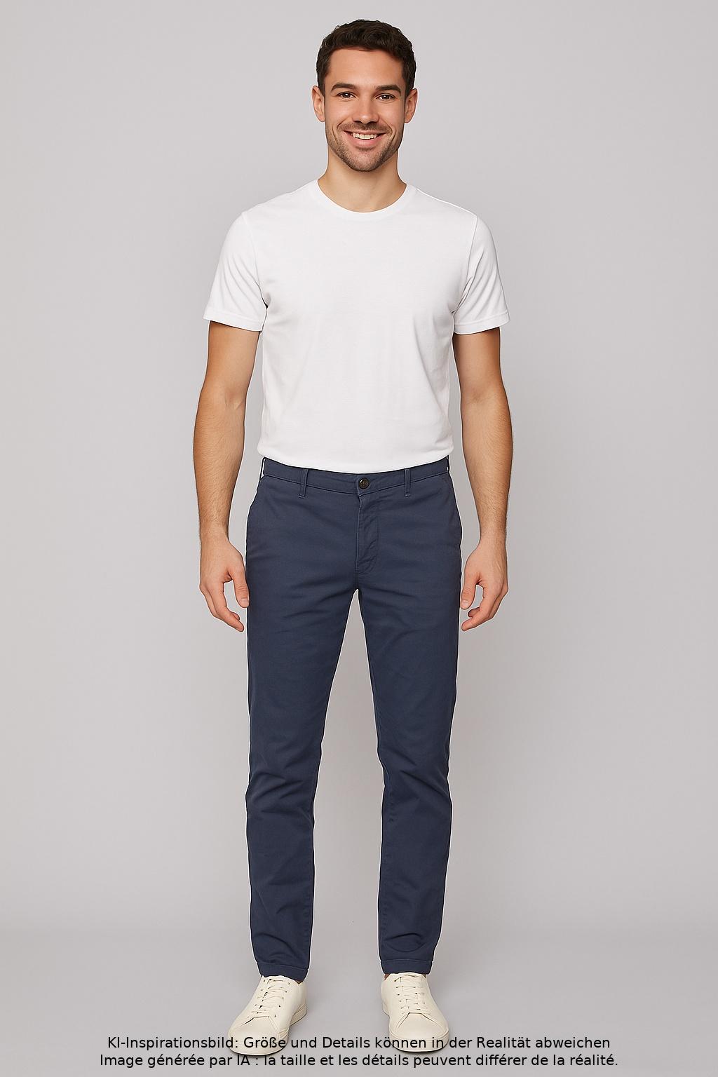 

Tommy Hilfiger Herren Stoffhose, blau, Gr. 33