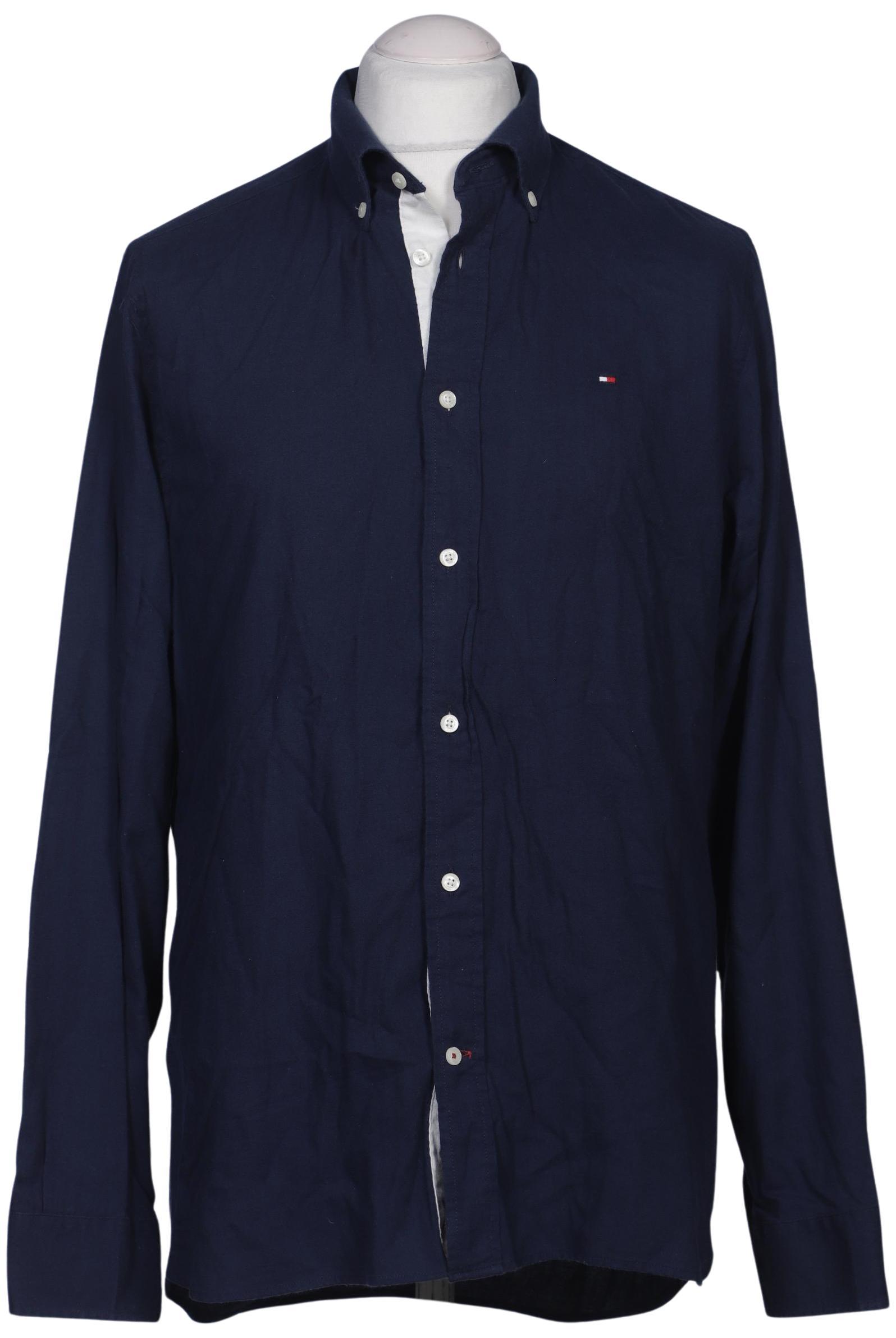

Tommy Hilfiger Herren Hemd, marineblau, Gr. 48