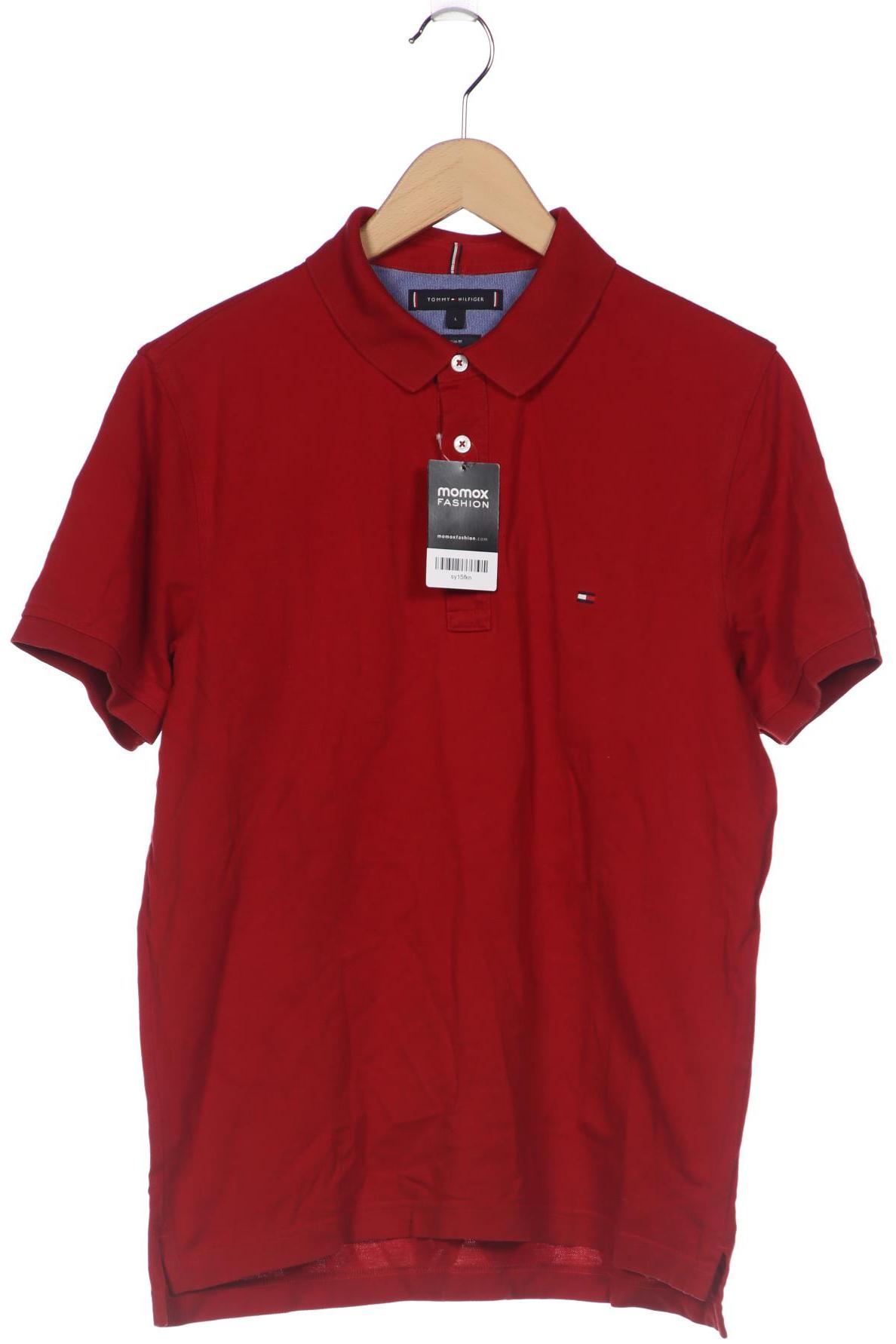 

Tommy Hilfiger Herren Poloshirt, bordeaux, Gr. 52