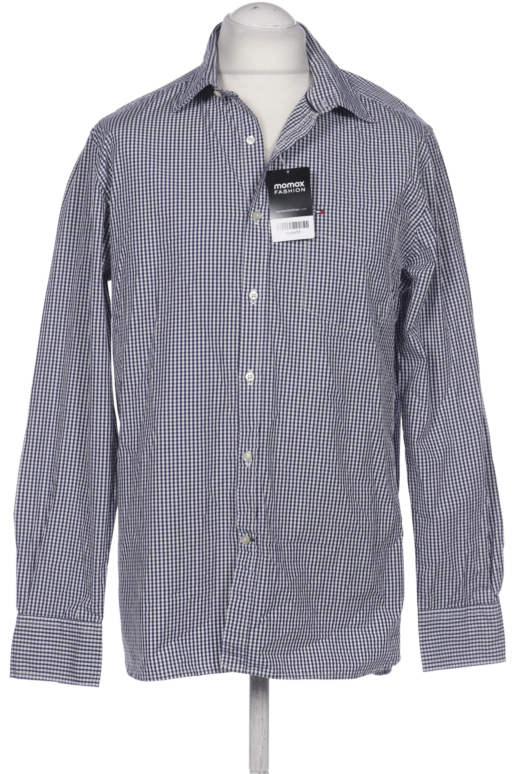 

Tommy Hilfiger Herren Hemd, marineblau, Gr. 16.5