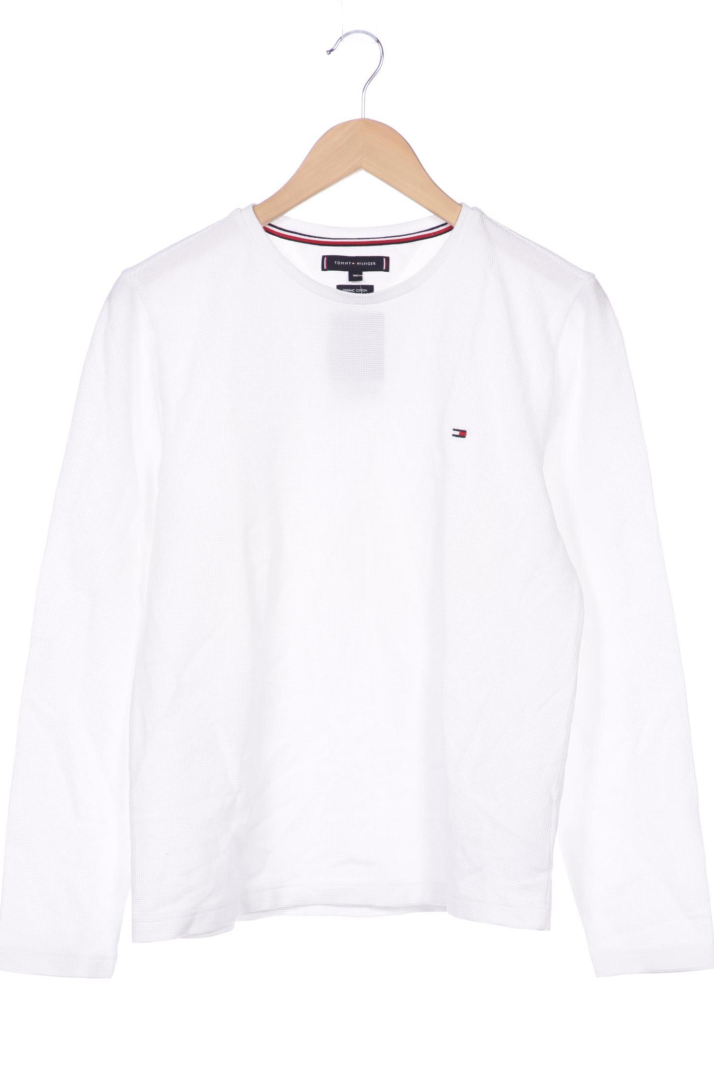 

Tommy Hilfiger Herren Langarmshirt, weiß