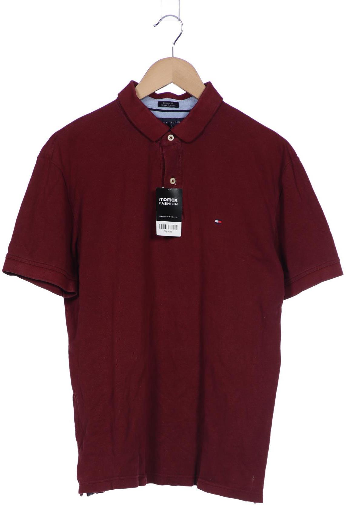 

Tommy Hilfiger Herren Poloshirt, bordeaux, Gr. 52