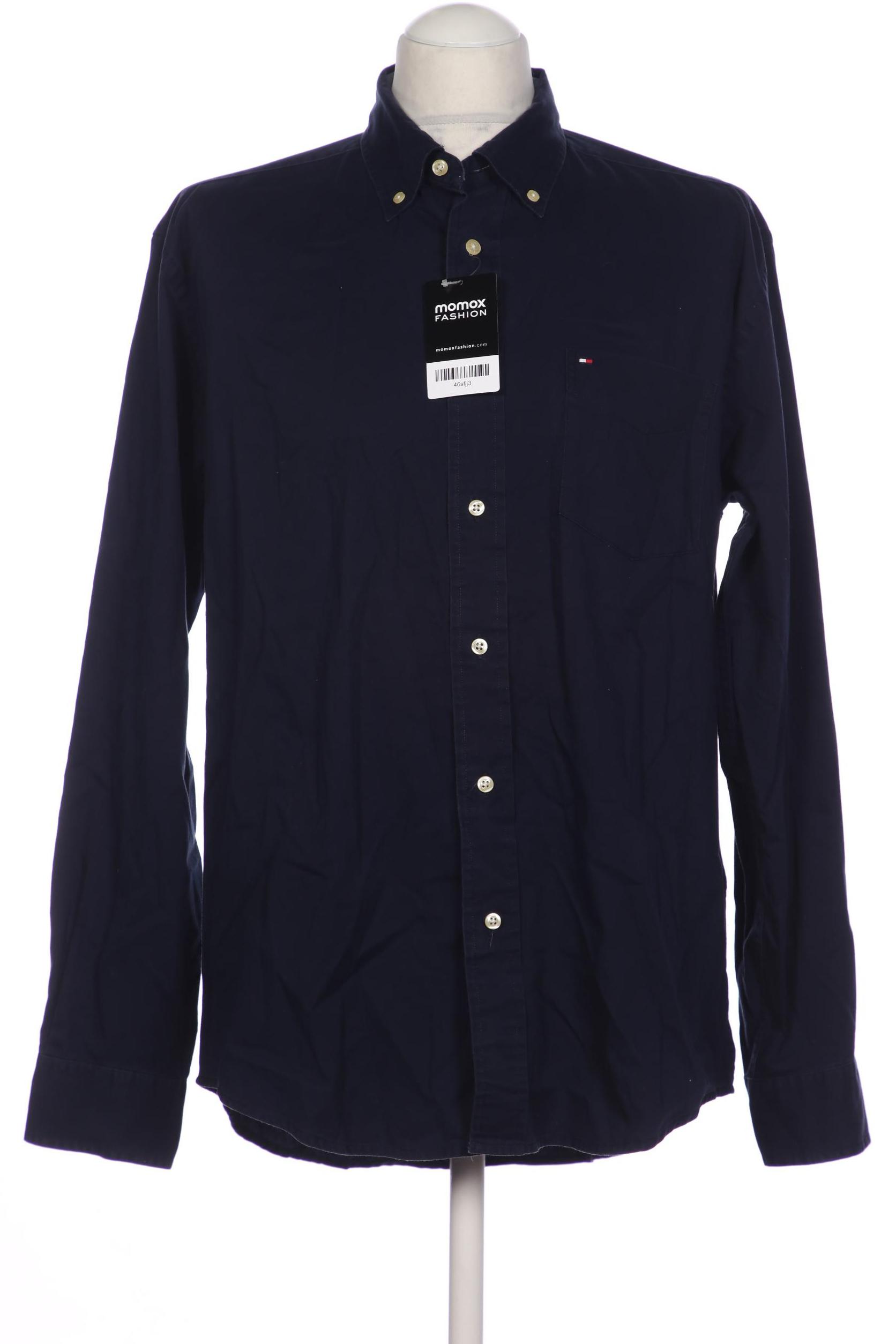 

Tommy Hilfiger Herren Hemd, marineblau, Gr. 48