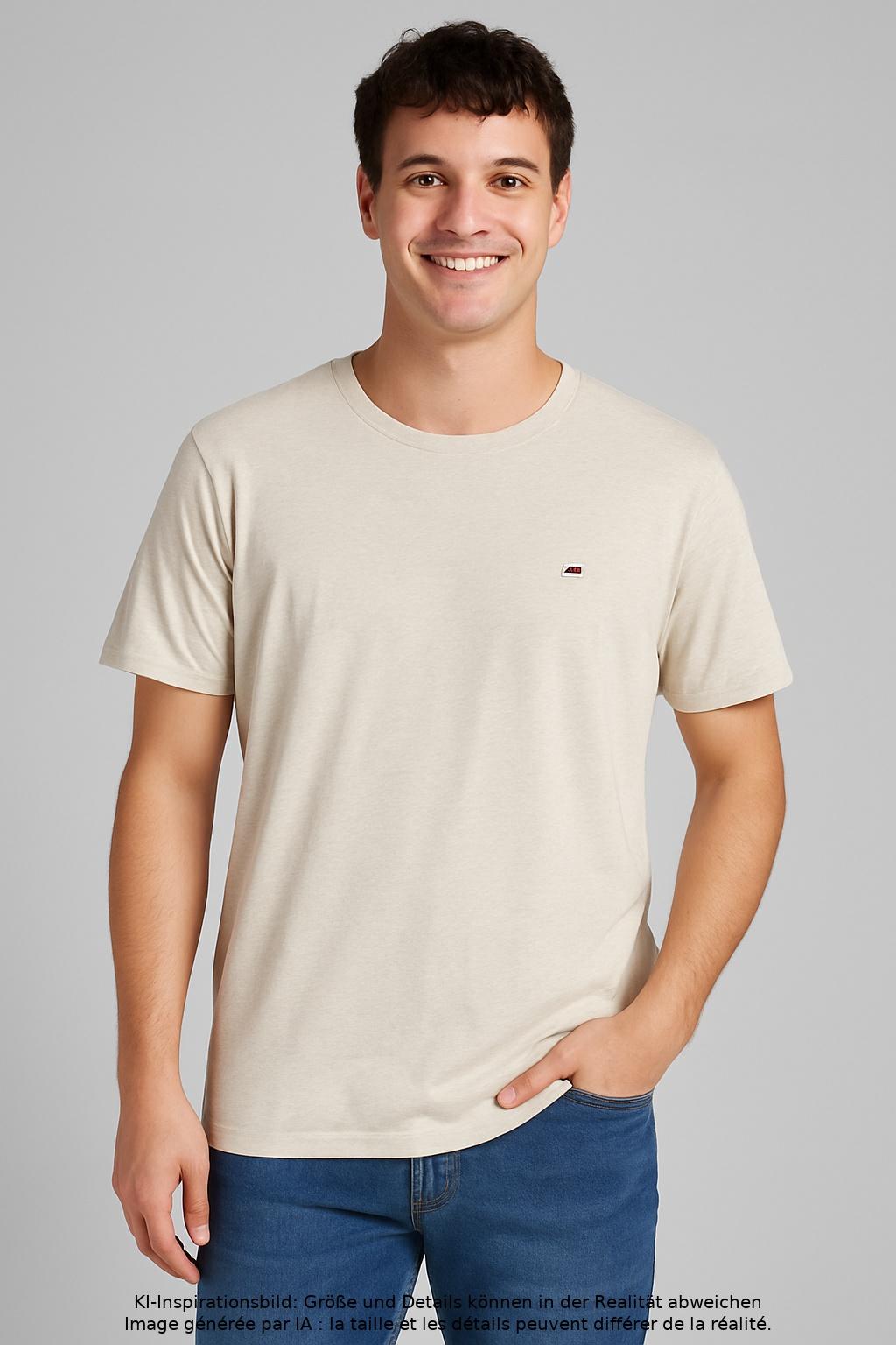 

Tommy Hilfiger Herren T-Shirt, beige, Gr. 52