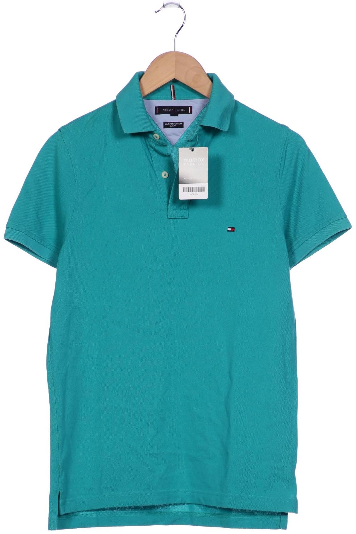 

Tommy Hilfiger Herren Poloshirt, türkis, Gr. 46