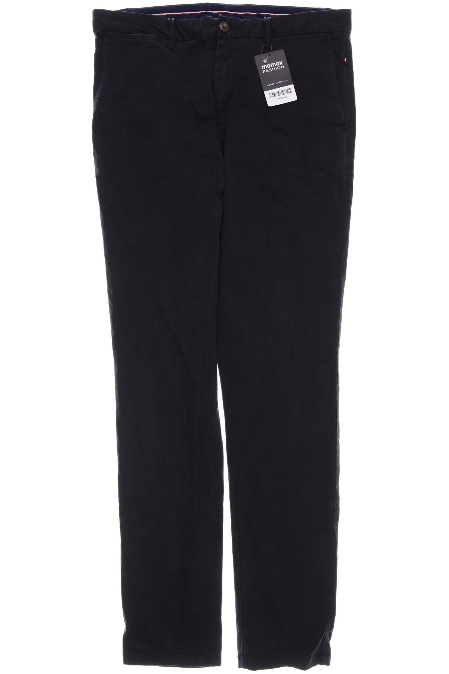 

Tommy Hilfiger Herren Stoffhose, schwarz, Gr. 33