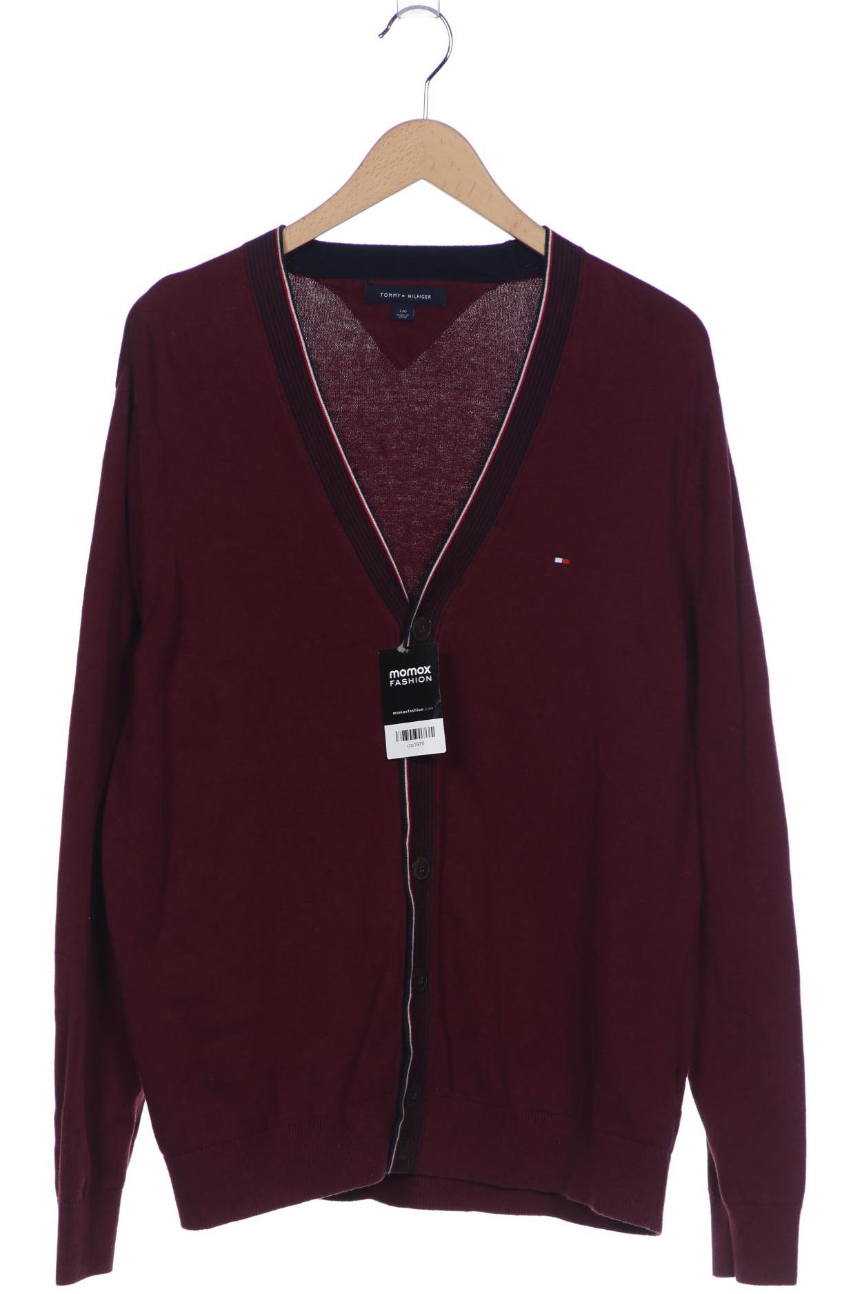 

Tommy Hilfiger Herren Strickjacke, bordeaux, Gr. 52