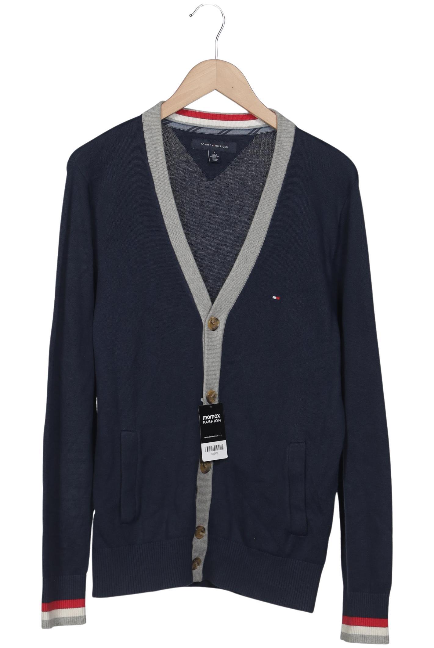 

Tommy Hilfiger Herren Strickjacke, marineblau, Gr. 48