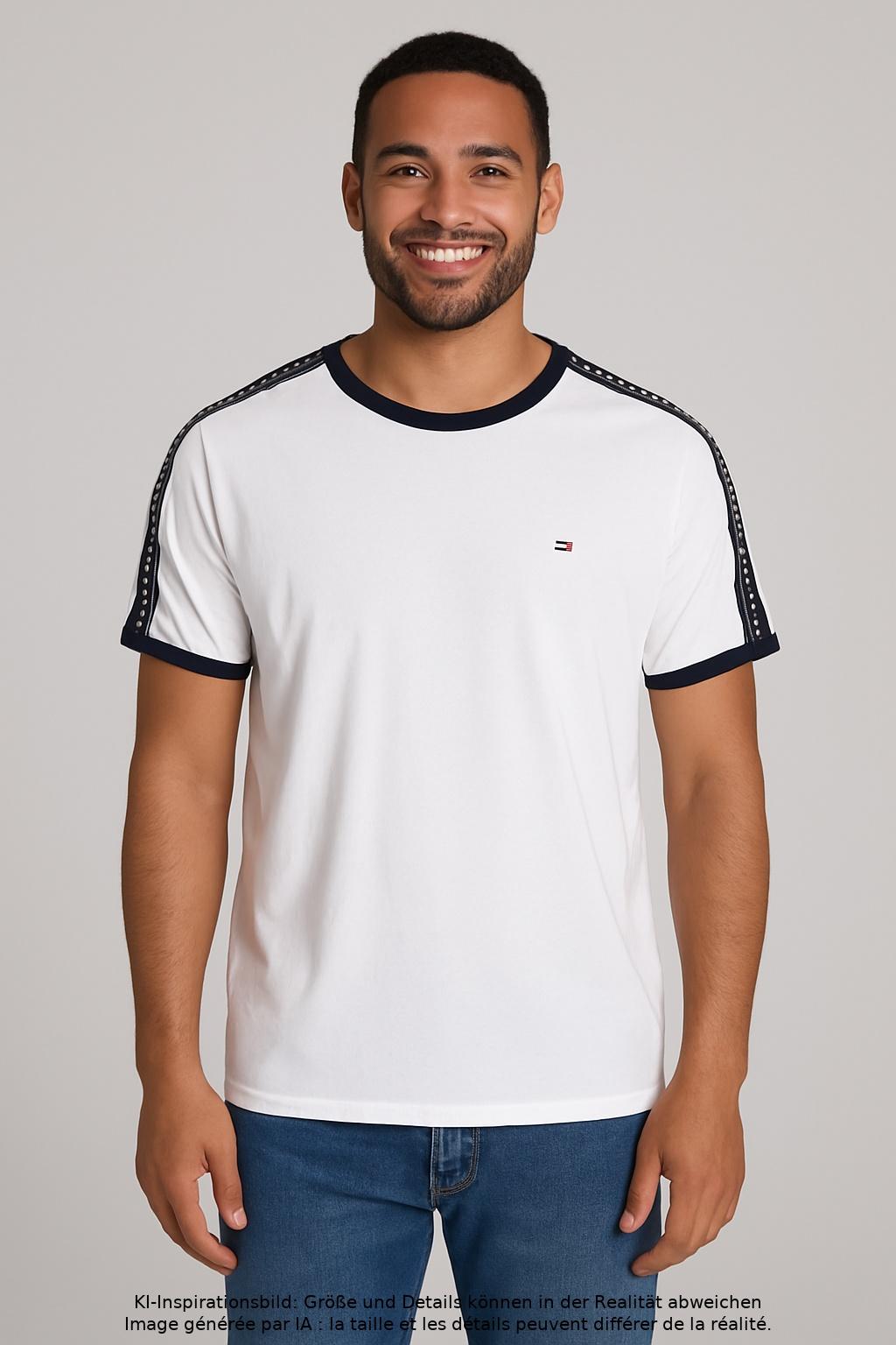 Thumbnail - Tommy Hilfiger Herren T-Shirt, weiß, Gr. 54