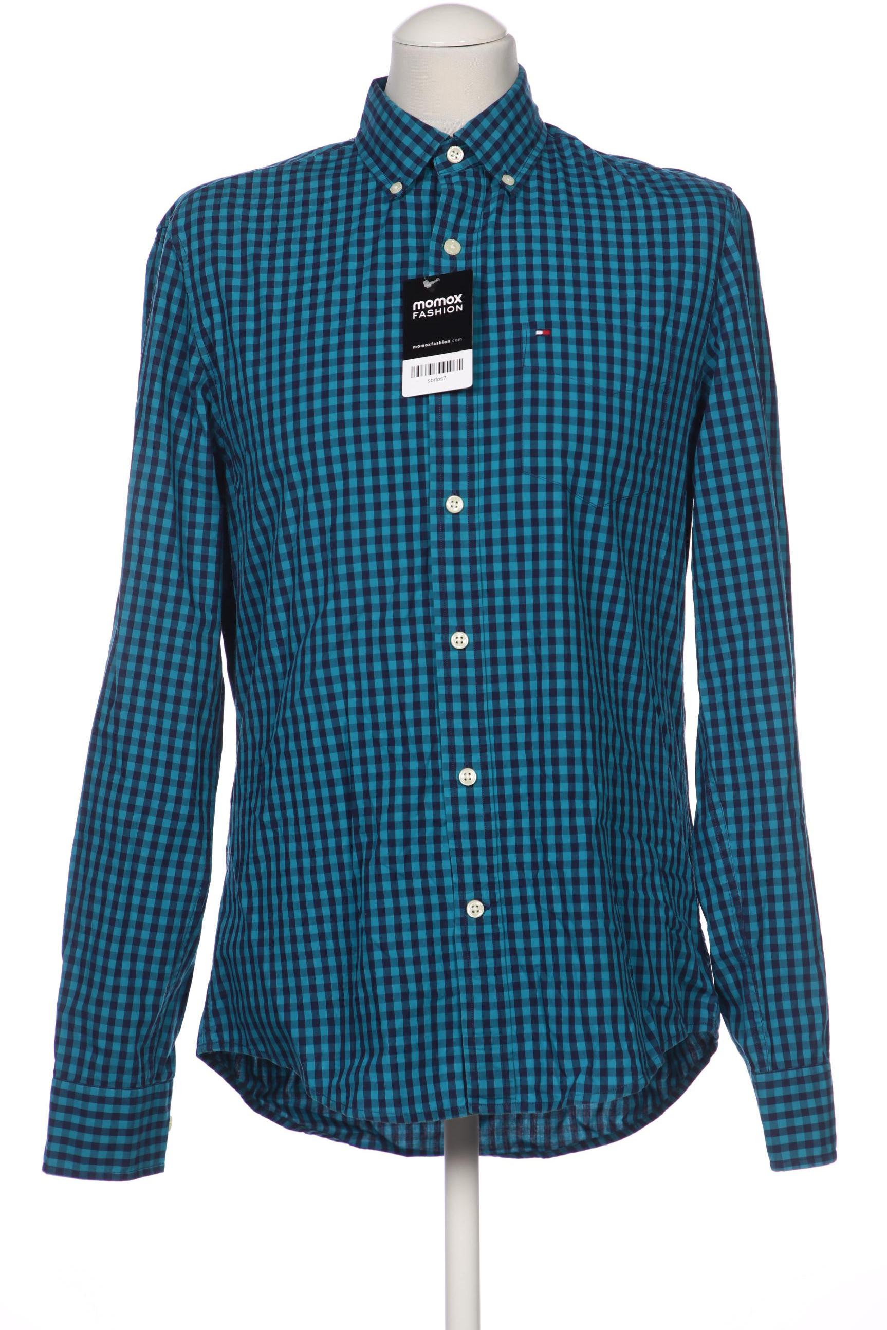 

Tommy Hilfiger Herren Hemd, türkis, Gr. 46