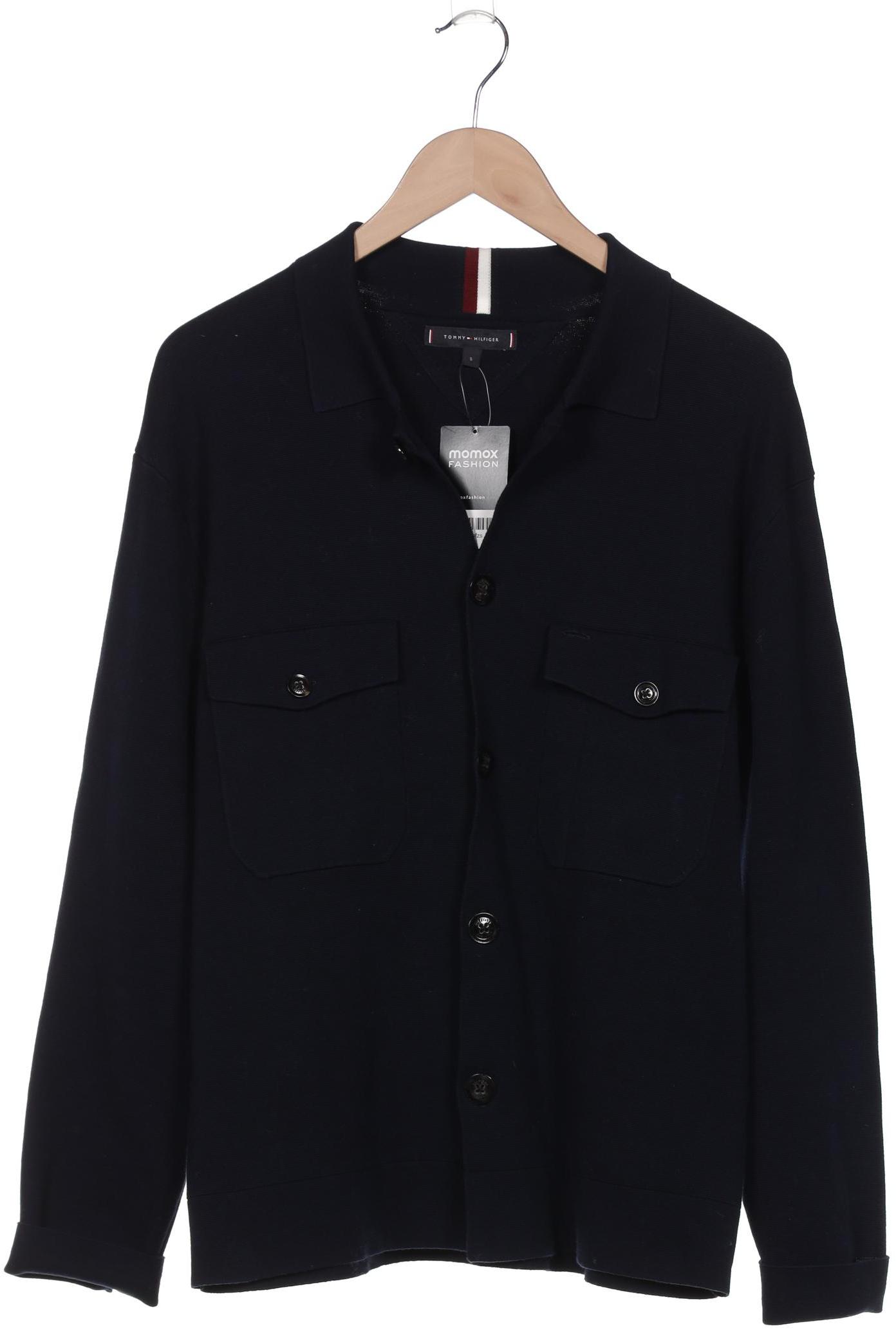 

Tommy Hilfiger Herren Strickjacke, marineblau, Gr. 46