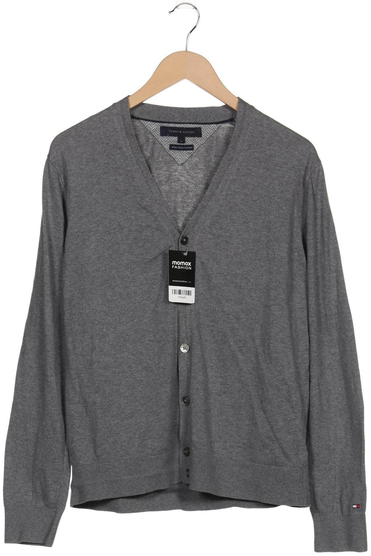 

Tommy Hilfiger Herren Strickjacke, grau, Gr. 52