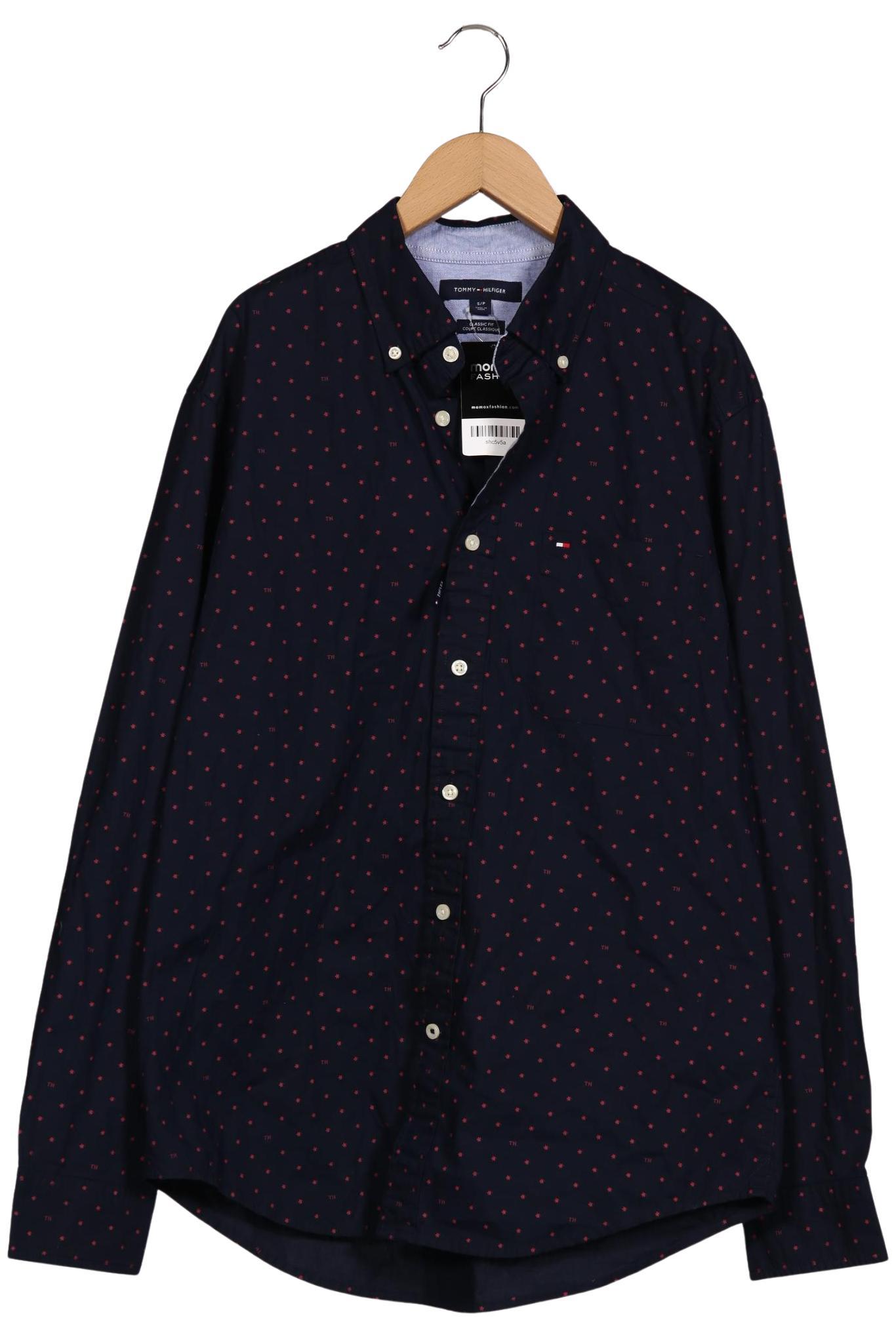 

Tommy Hilfiger Herren Hemd, marineblau, Gr. 46