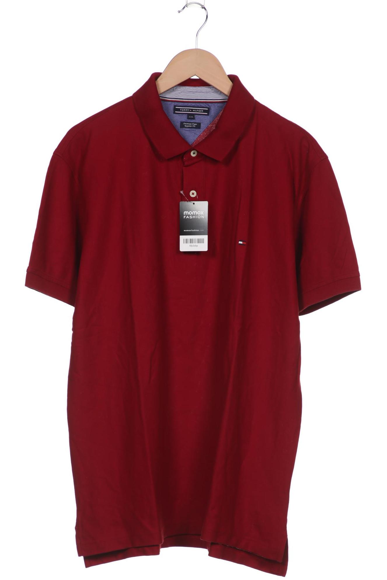 

Tommy Hilfiger Herren Poloshirt, bordeaux, Gr. 56