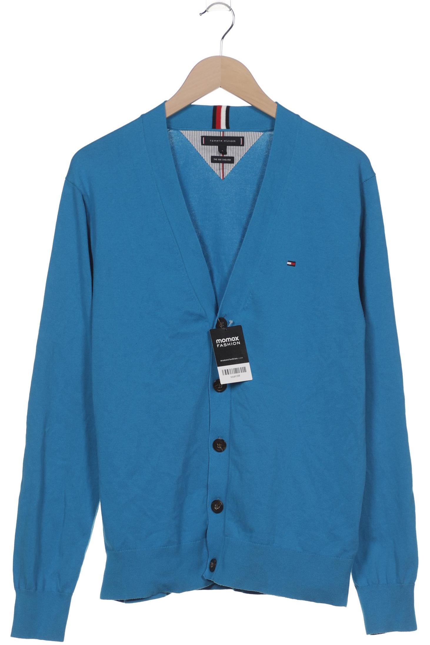 

Tommy Hilfiger Herren Strickjacke, blau, Gr. 52