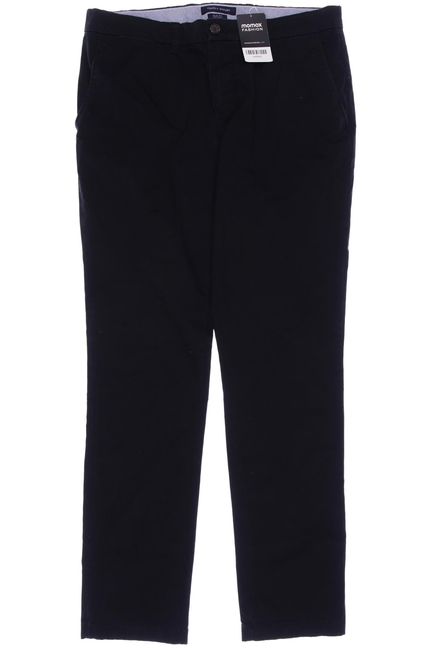 

Tommy Hilfiger Herren Stoffhose, schwarz, Gr. 34