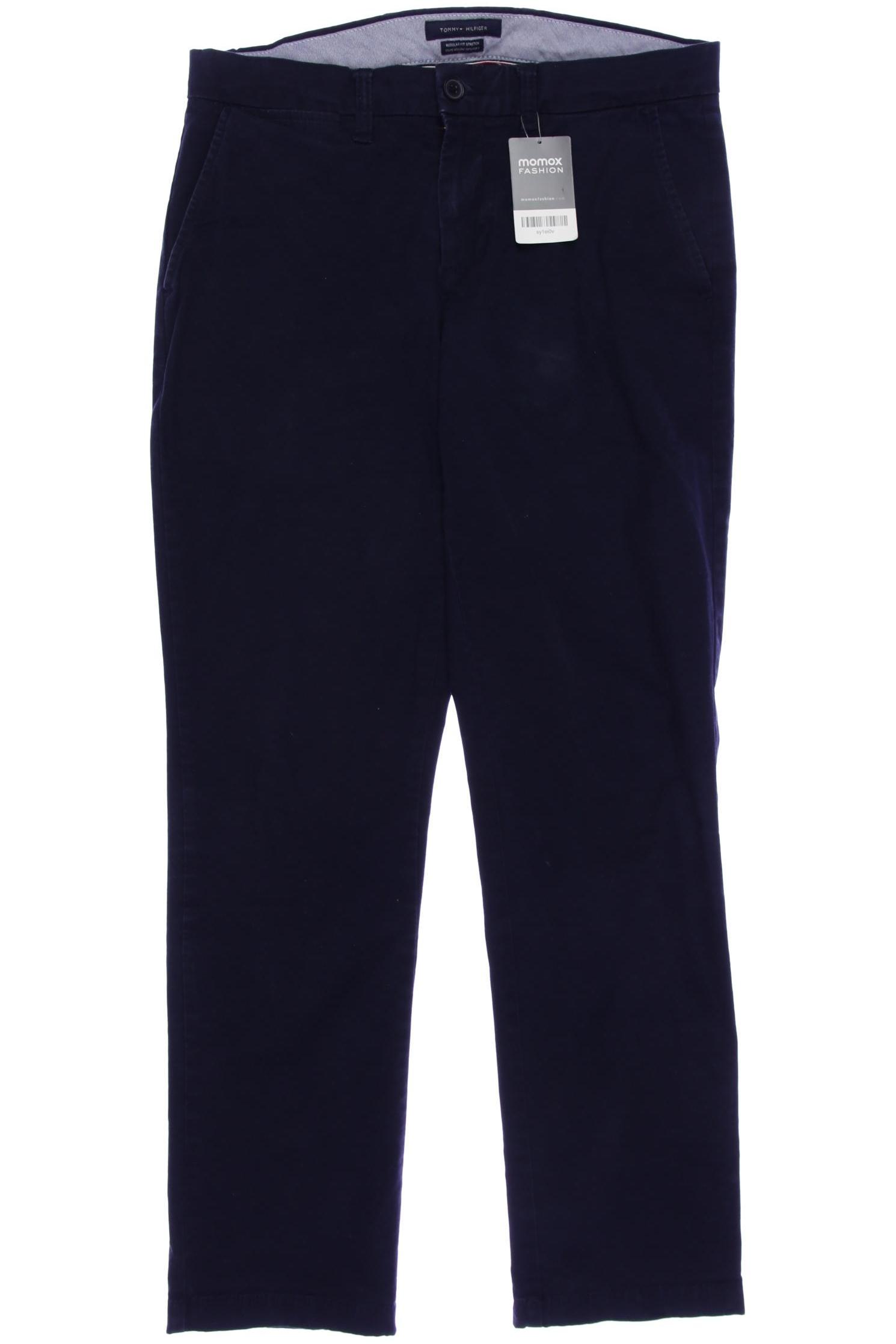 

Tommy Hilfiger Herren Stoffhose, marineblau, Gr. 31
