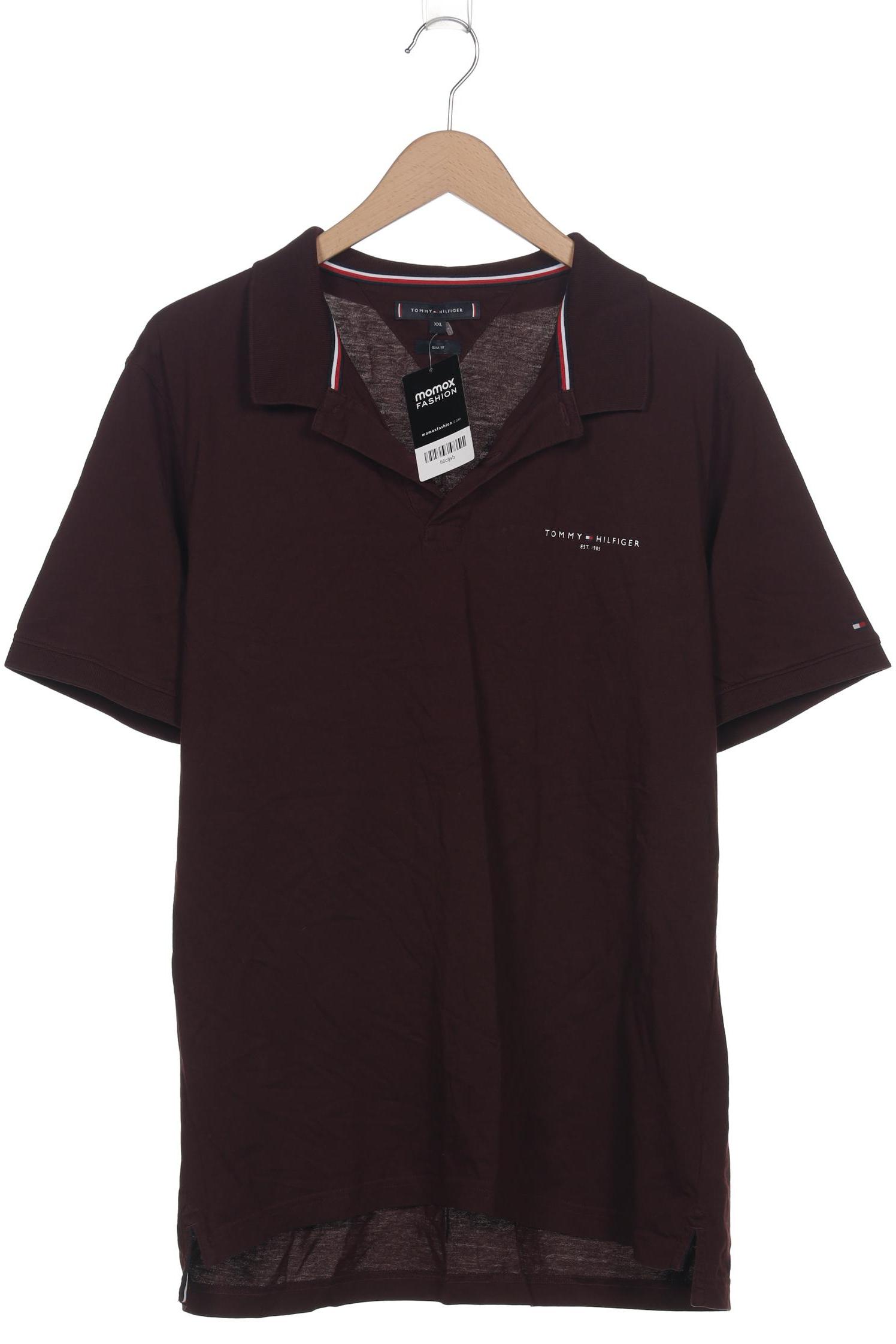 

Tommy Hilfiger Herren Poloshirt, bordeaux, Gr. 56