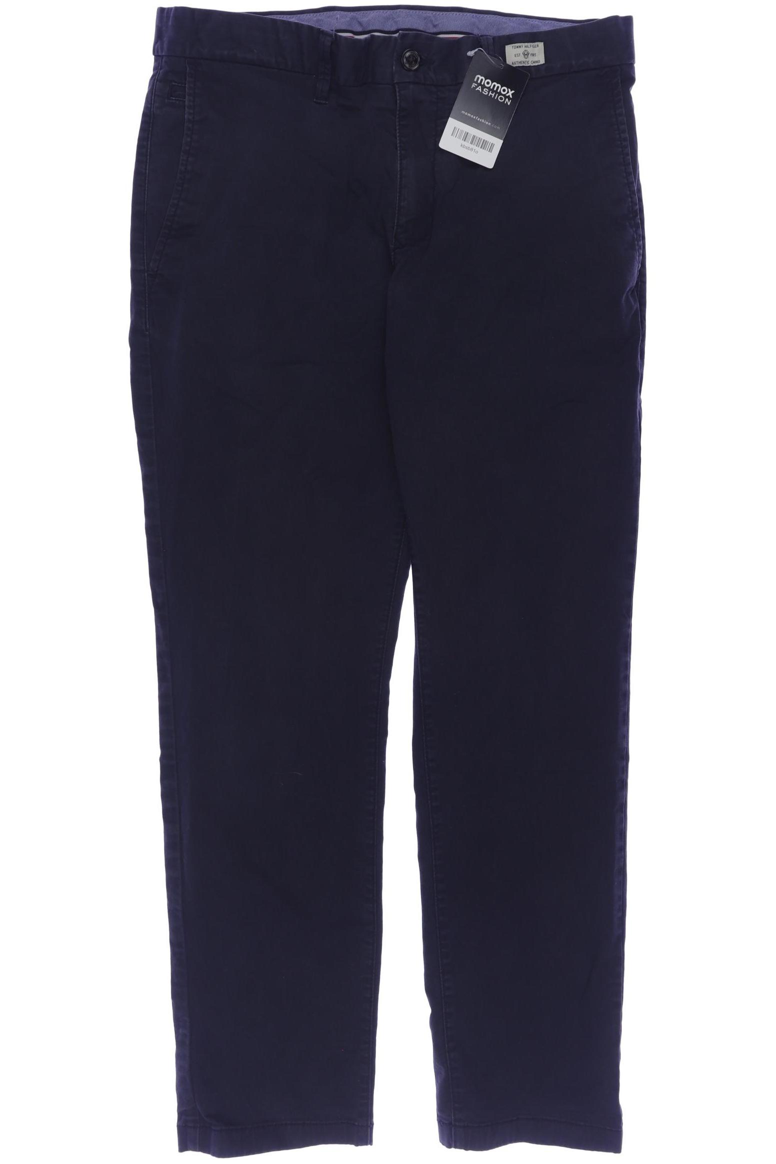 

Tommy Hilfiger Herren Stoffhose, marineblau, Gr. 33