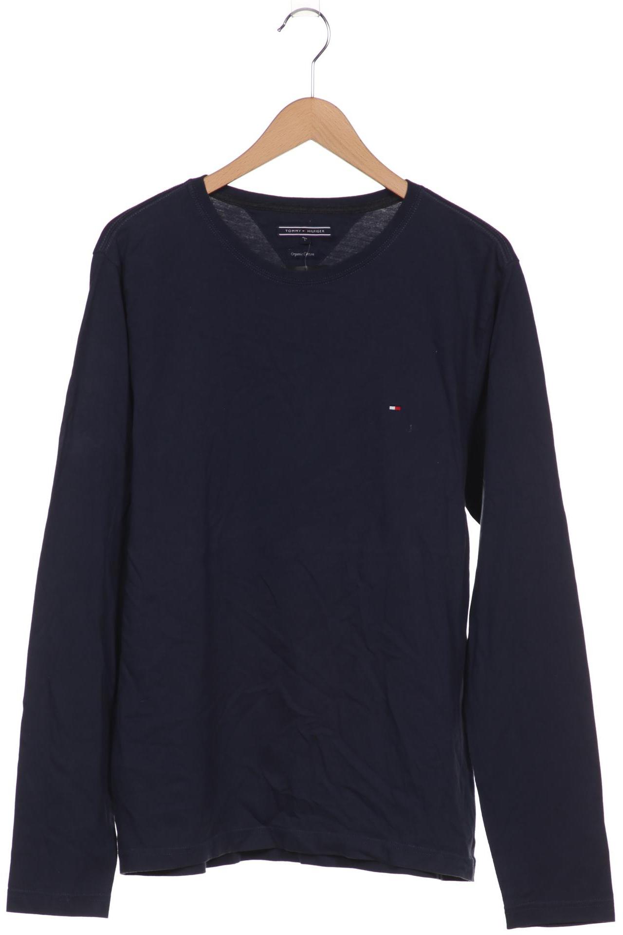 

Tommy Hilfiger Herren Langarmshirt, marineblau