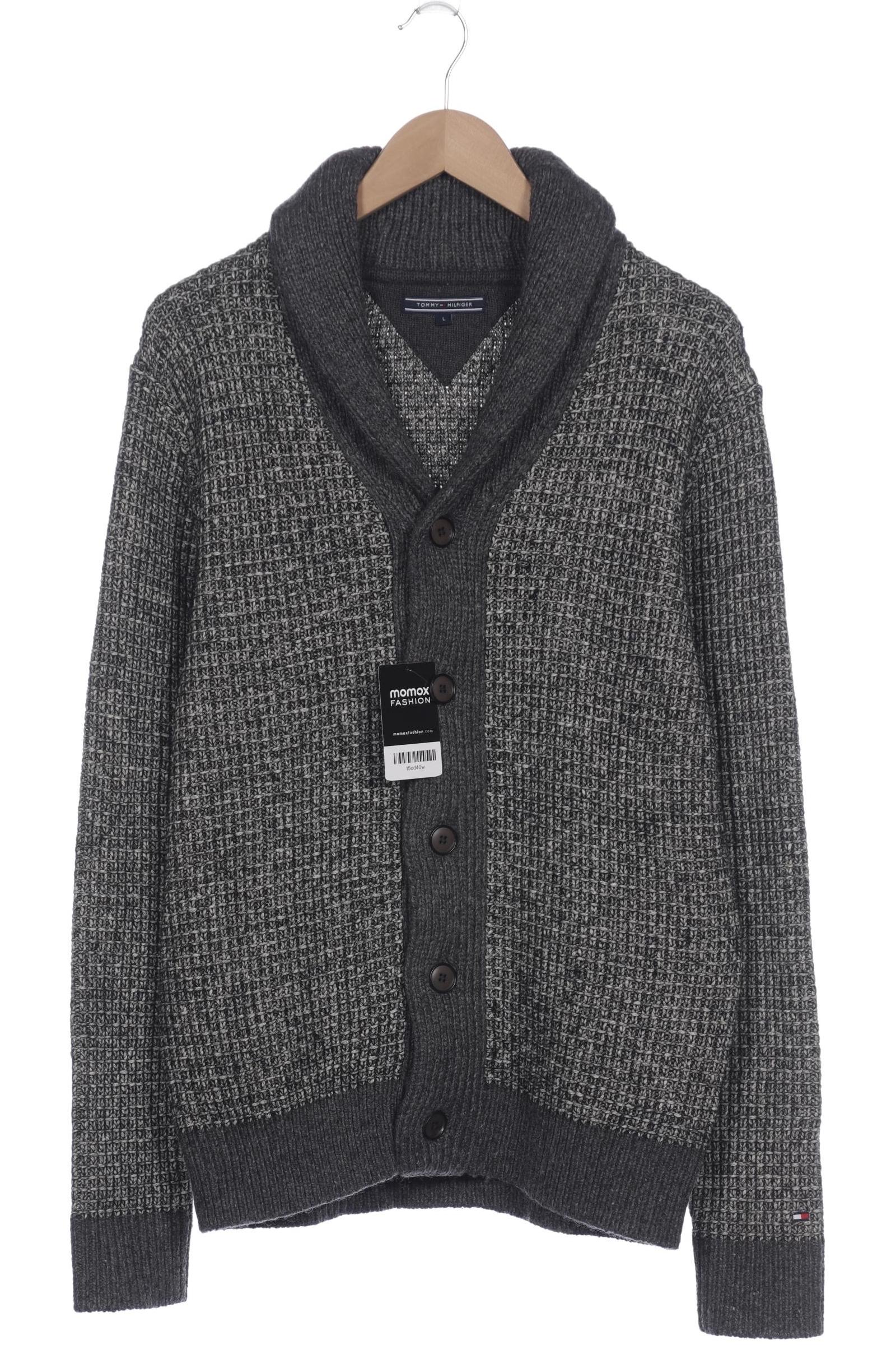 

Tommy Hilfiger Herren Strickjacke, grau, Gr. 52