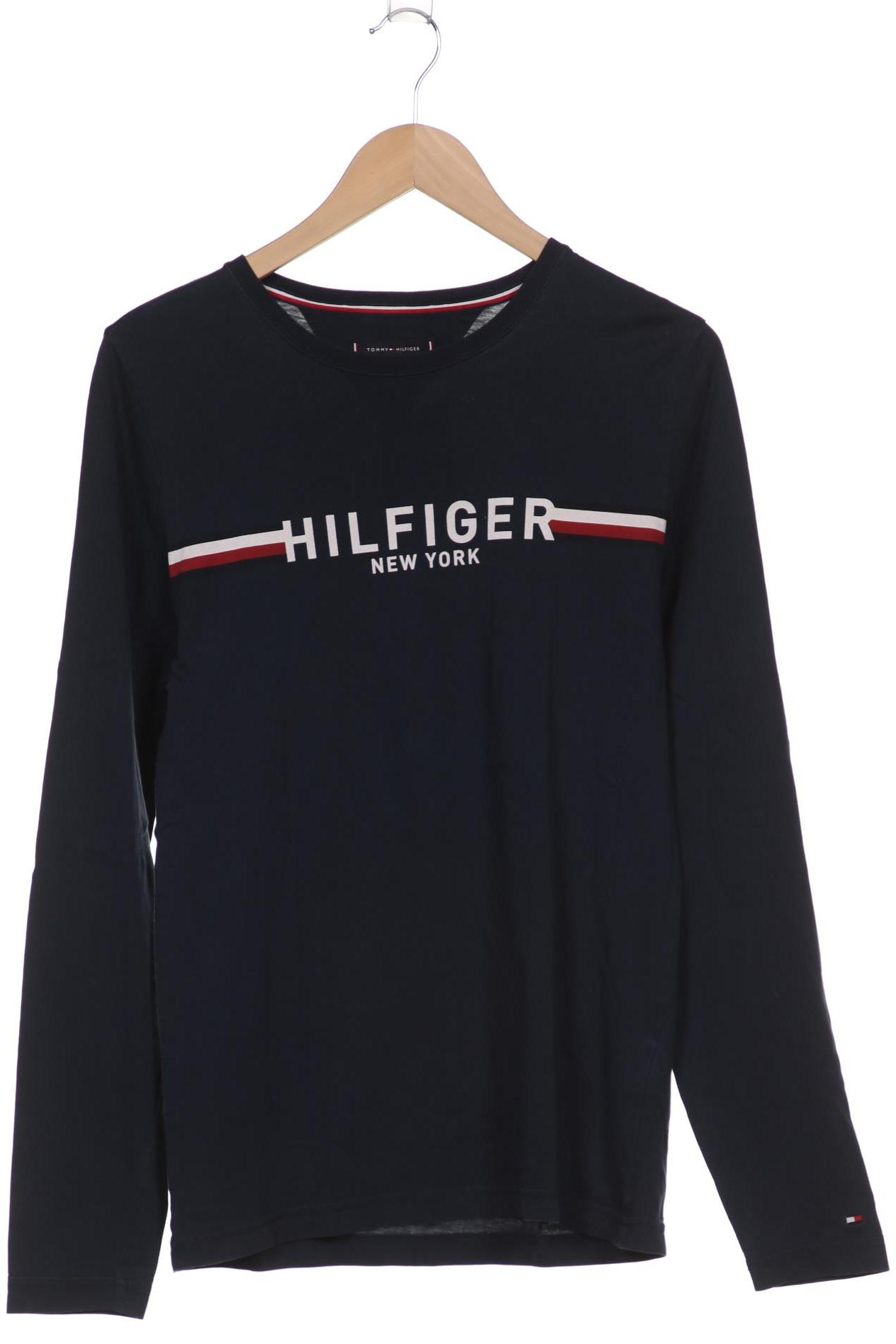 

Tommy Hilfiger Herren Langarmshirt, marineblau, Gr. 46