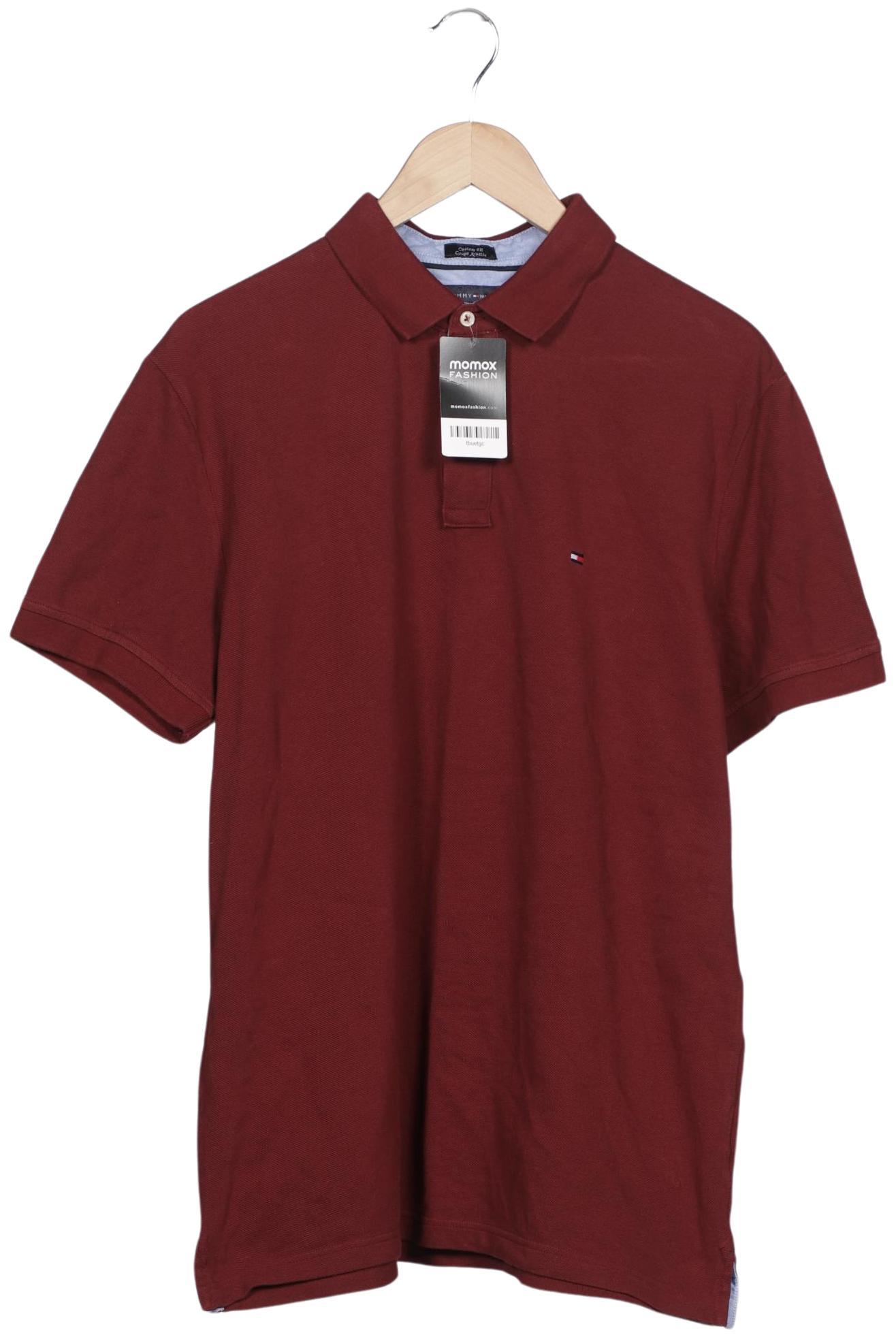 

Tommy Hilfiger Herren Poloshirt, bordeaux, Gr. 52