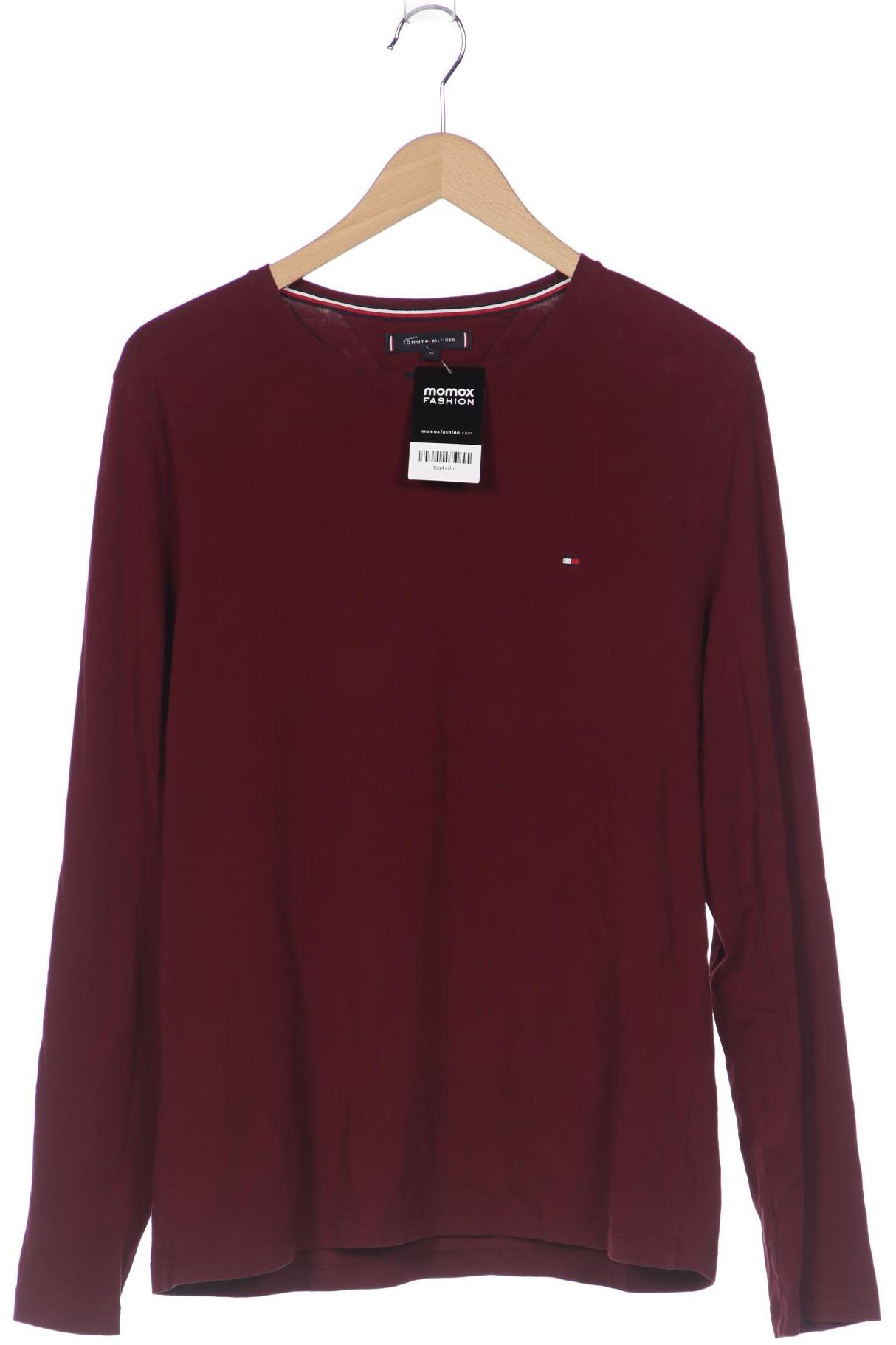 

Tommy Hilfiger Herren Langarmshirt, bordeaux
