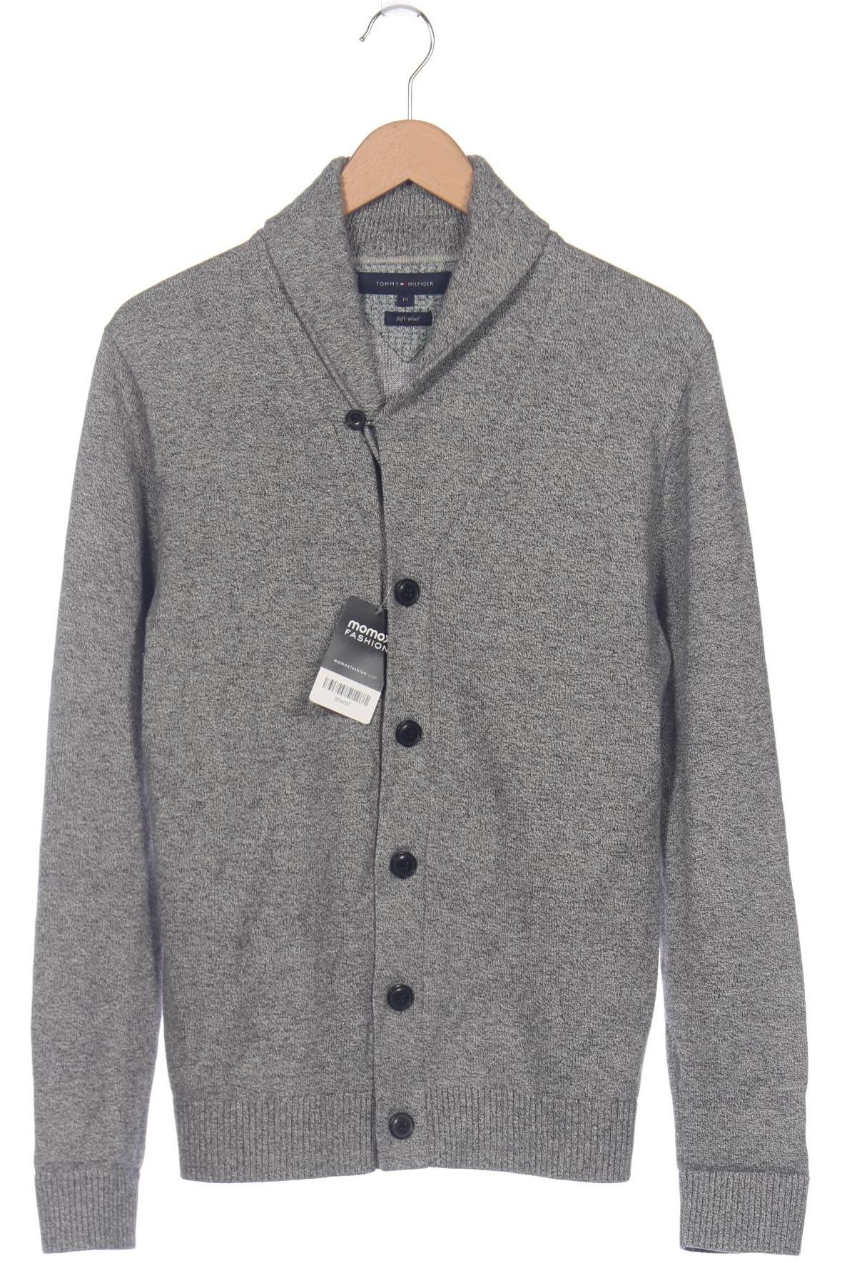 

Tommy Hilfiger Herren Strickjacke, grau, Gr. 48