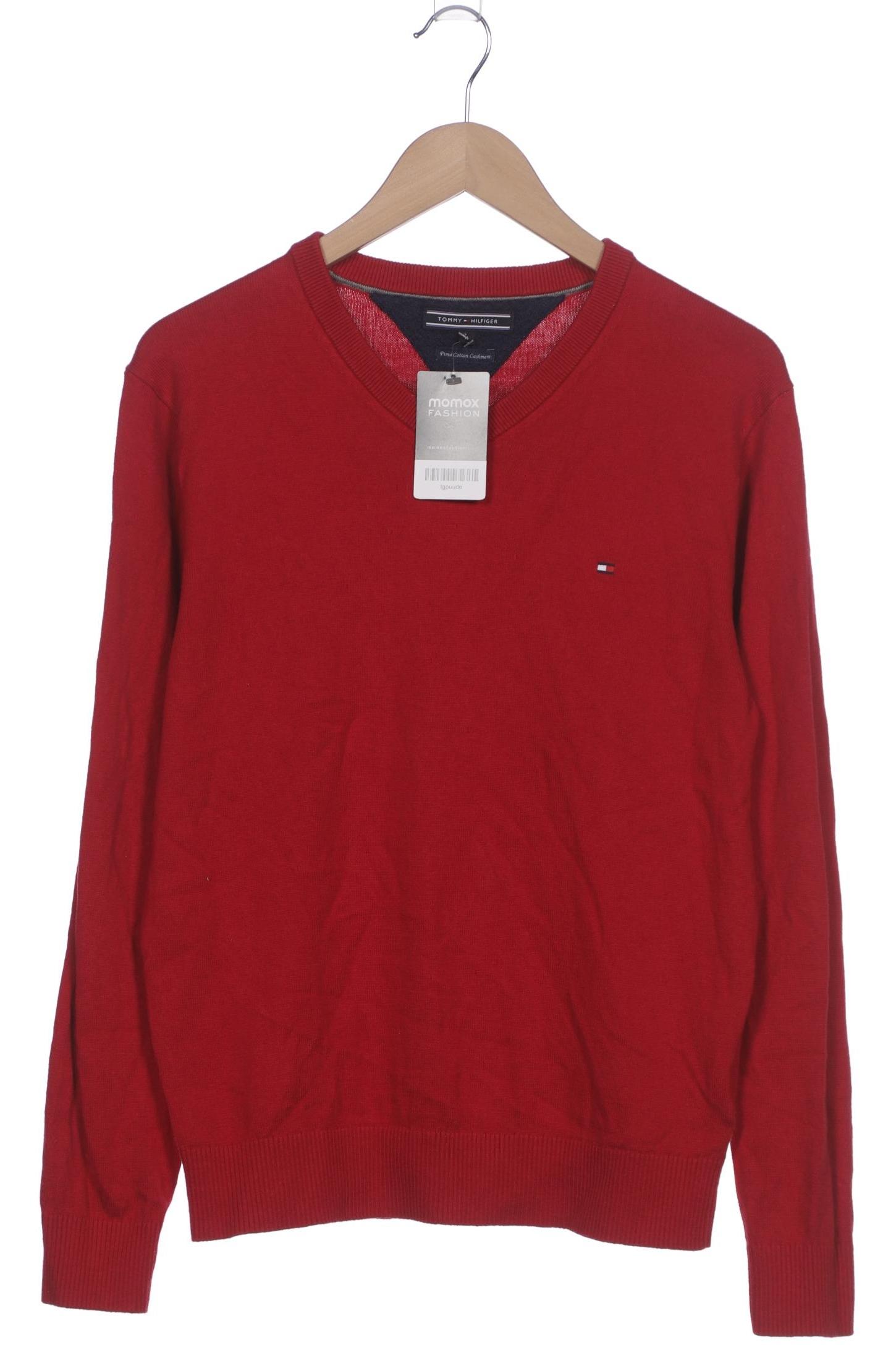 

Tommy Hilfiger Herren Langarmshirt, rot, Gr. 48