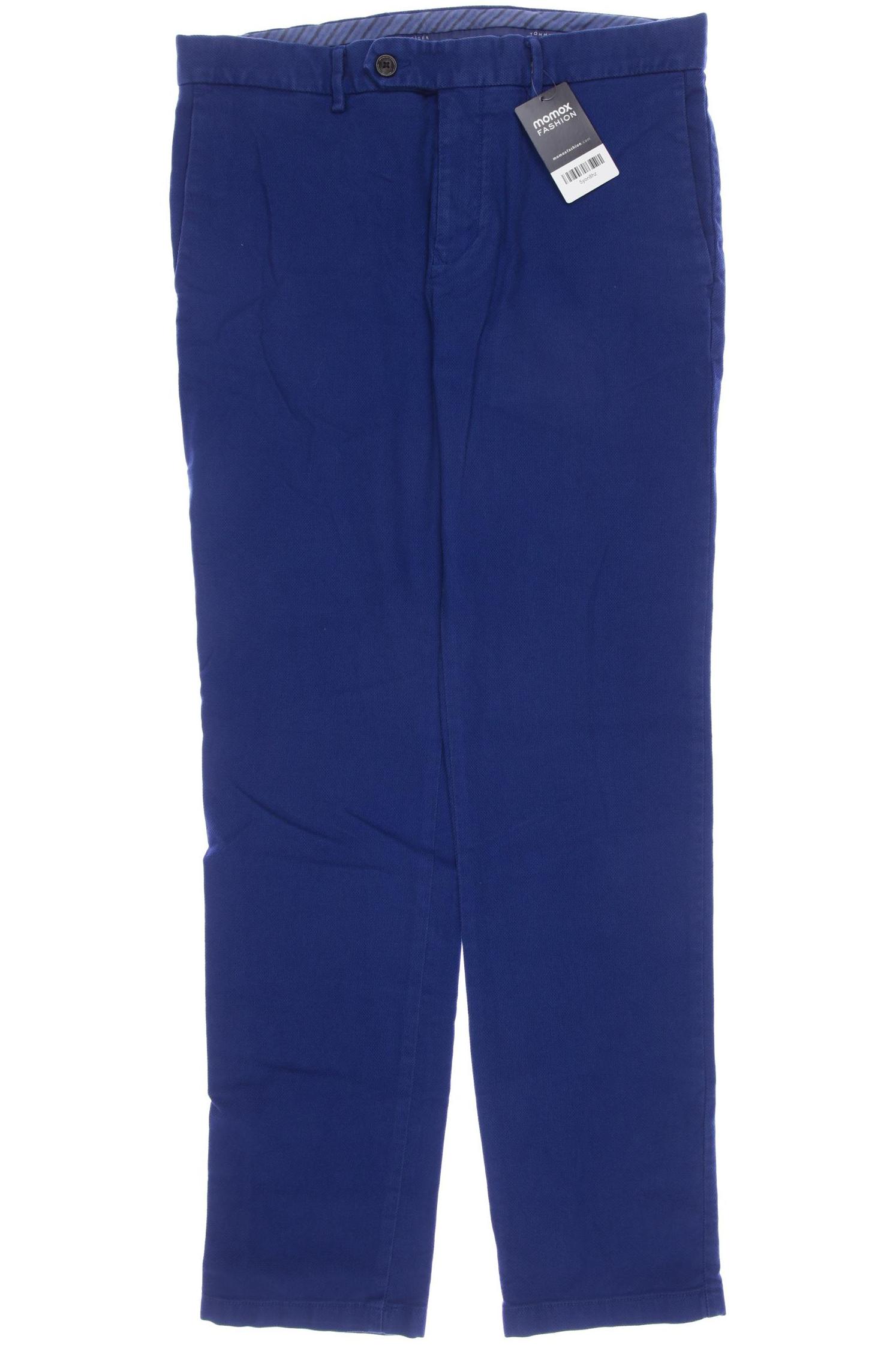 

Tommy Hilfiger Herren Stoffhose, blau, Gr. 33