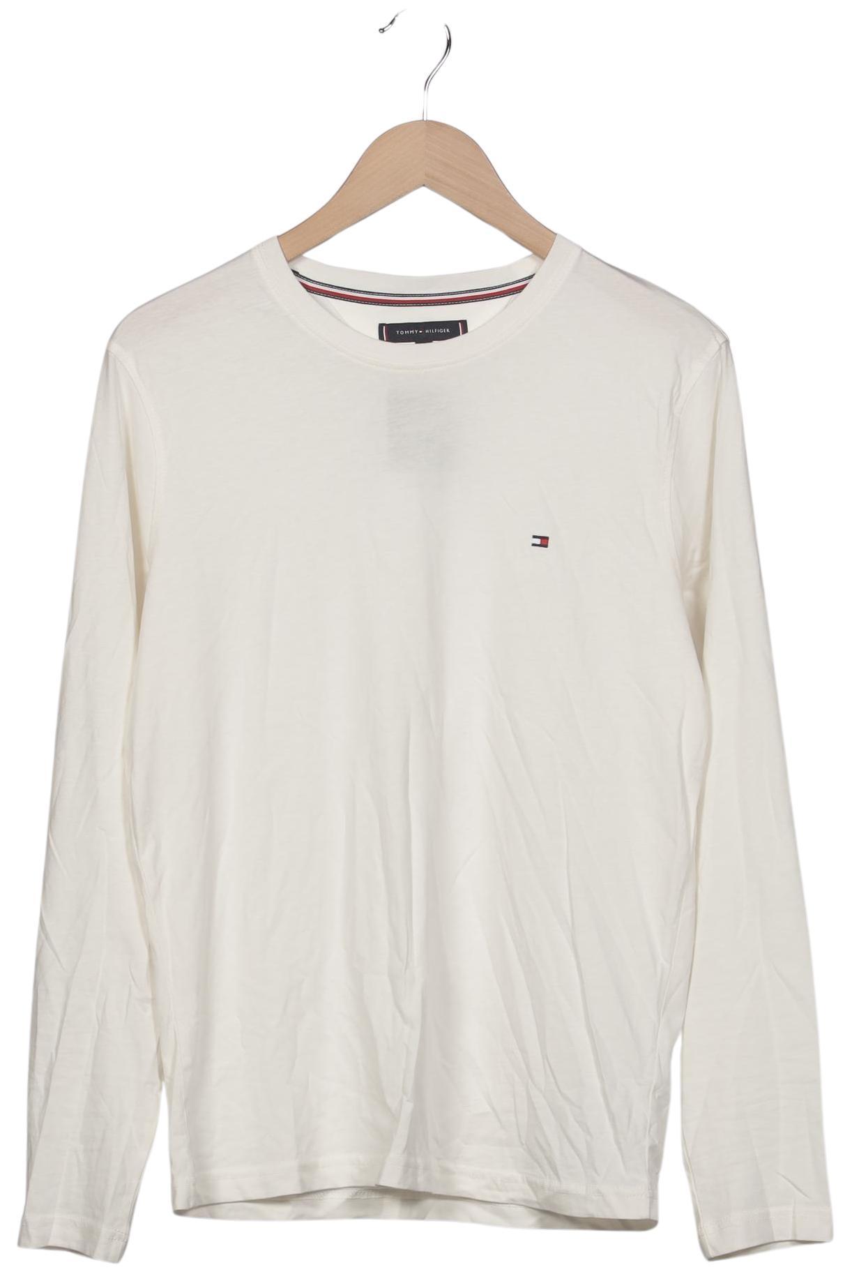 

Tommy Hilfiger Herren Langarmshirt, cremeweiß, Gr. 48