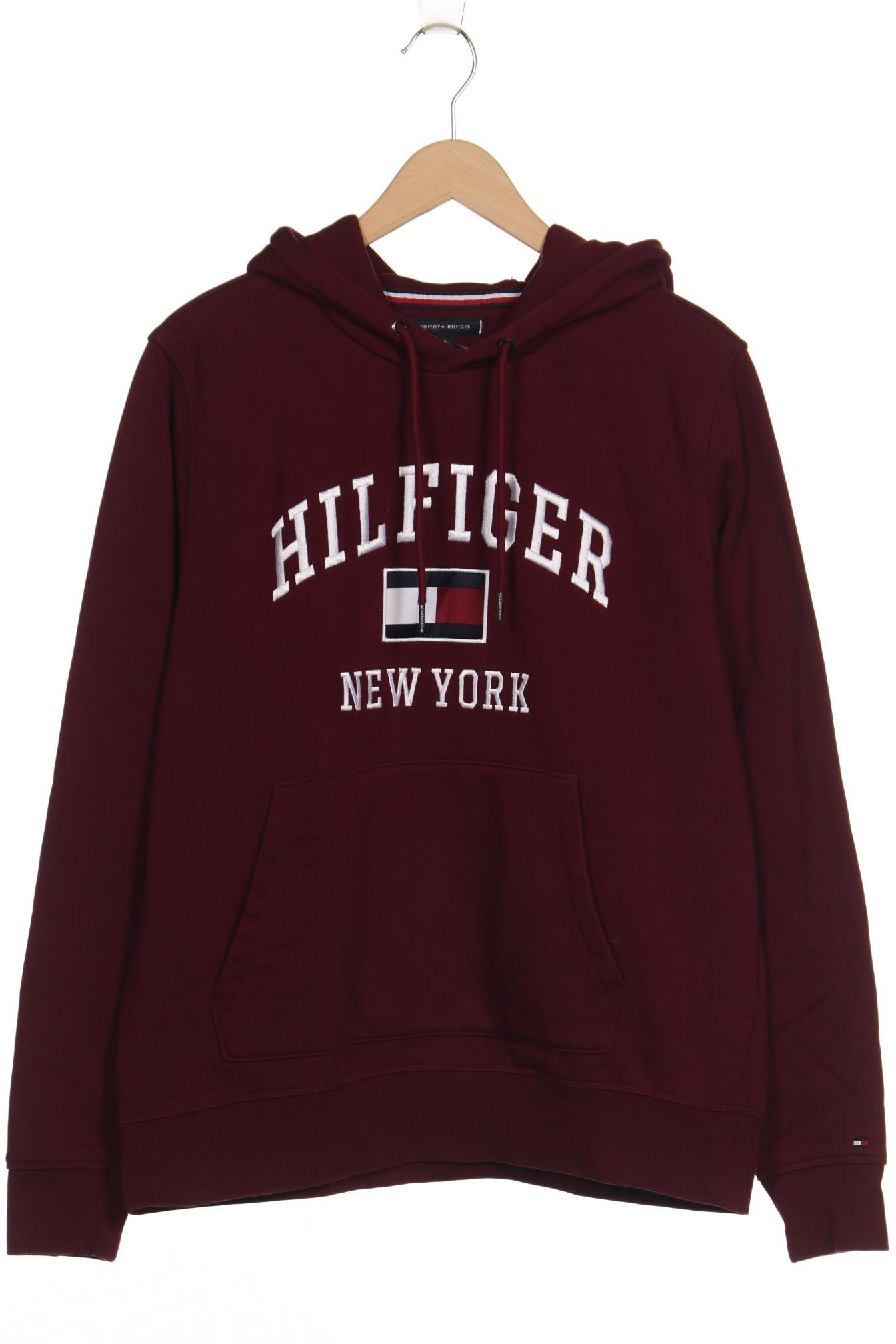 

Tommy Hilfiger Herren Kapuzenpullover, bordeaux, Gr. 54