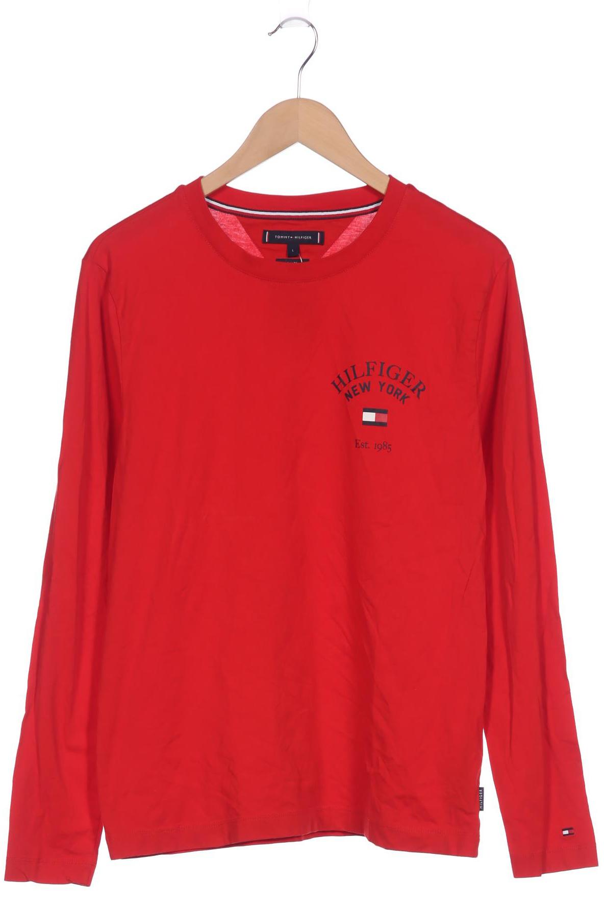 

Tommy Hilfiger Herren Langarmshirt, rot, Gr. 52