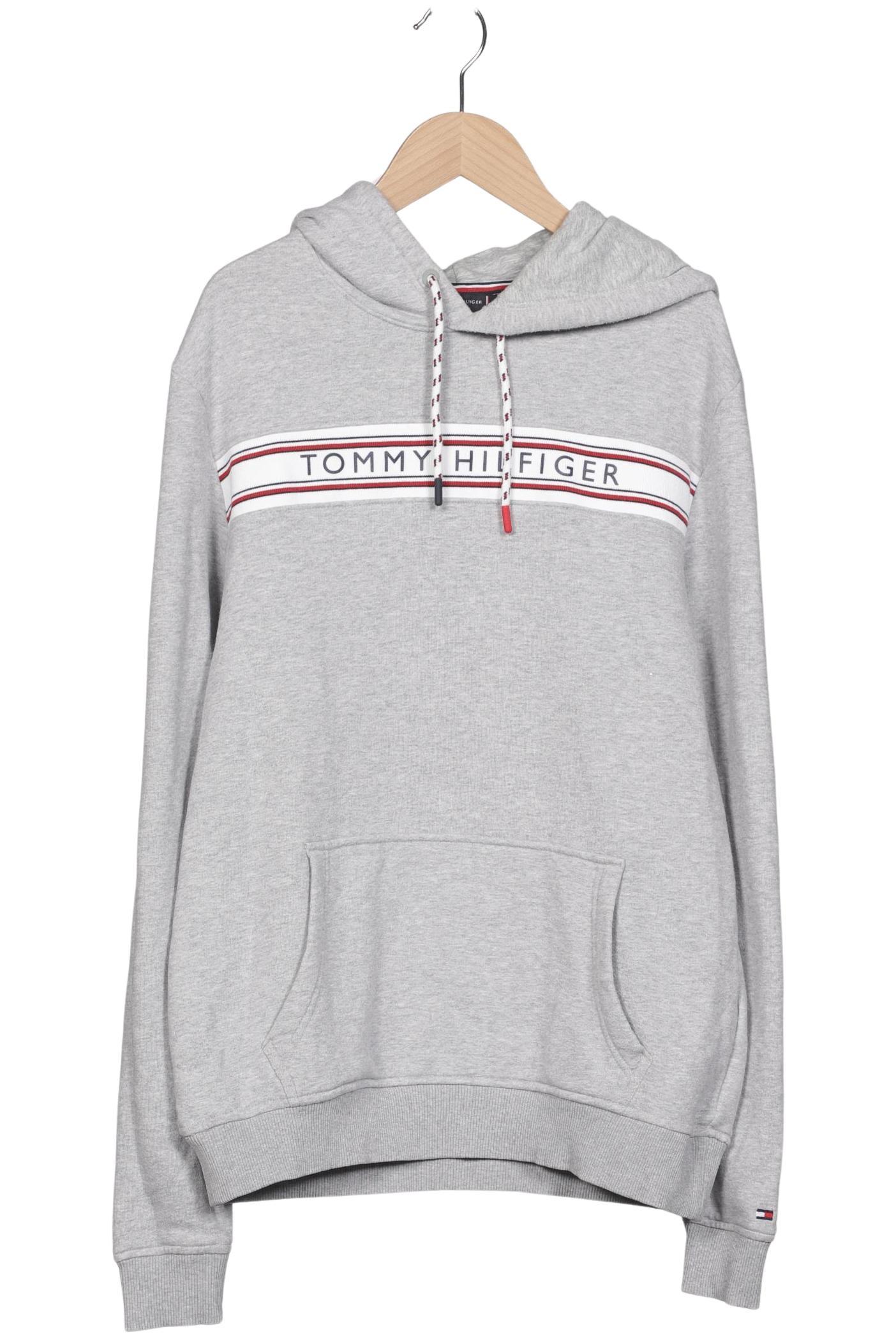 

Tommy Hilfiger Herren Kapuzenpullover, grau, Gr. 46