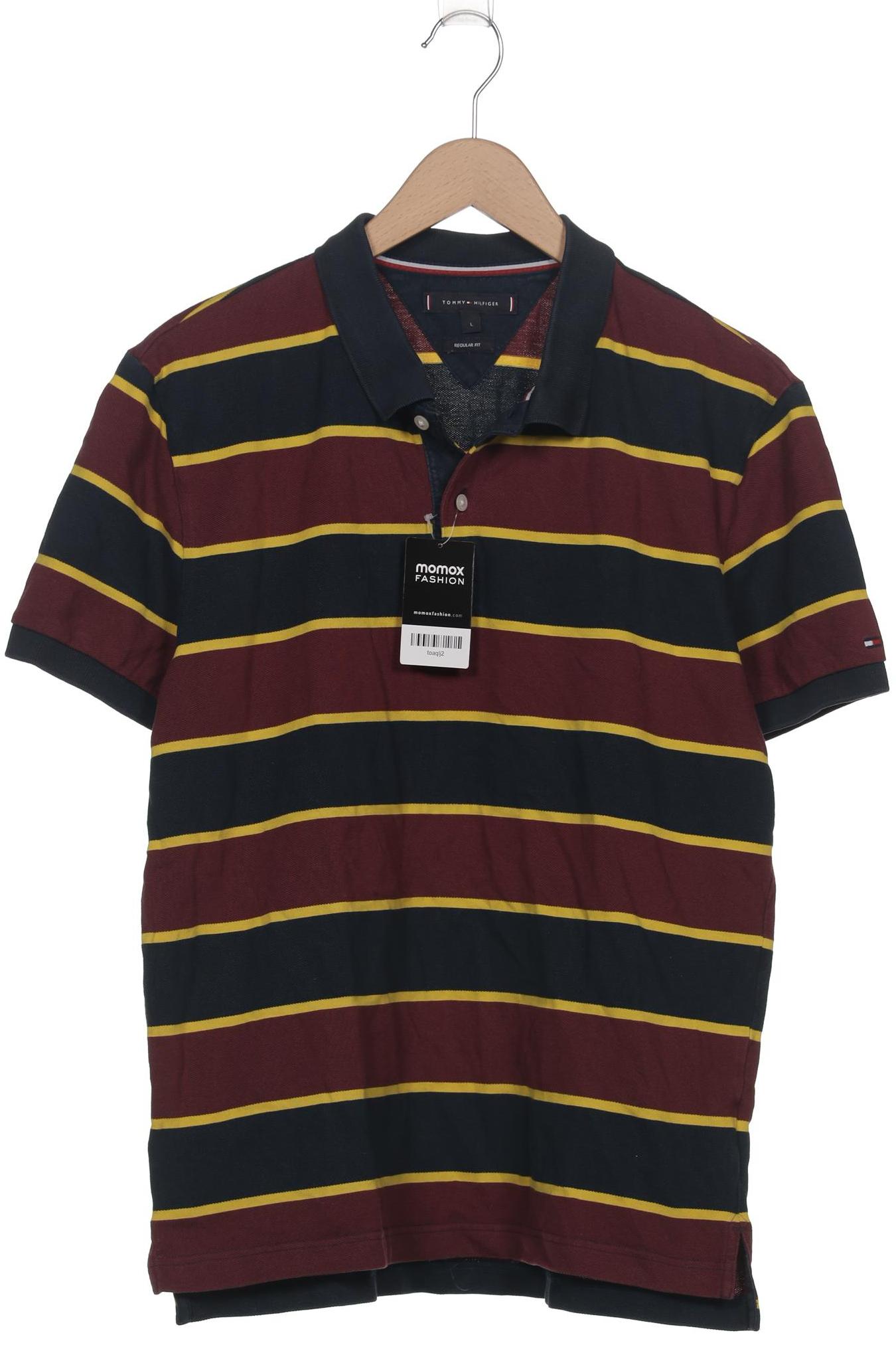 

Tommy Hilfiger Herren Poloshirt, bordeaux, Gr. 52