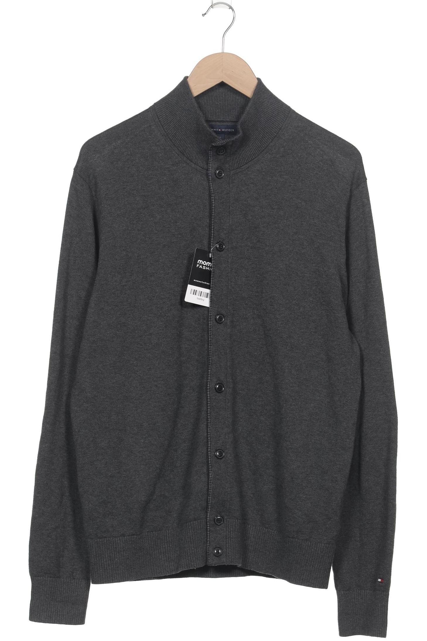 

Tommy Hilfiger Herren Strickjacke, grau, Gr. 52