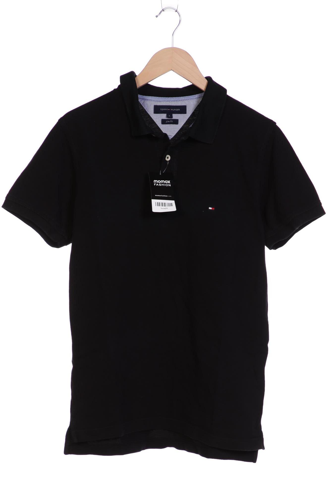 

Tommy Hilfiger Herren Poloshirt, schwarz