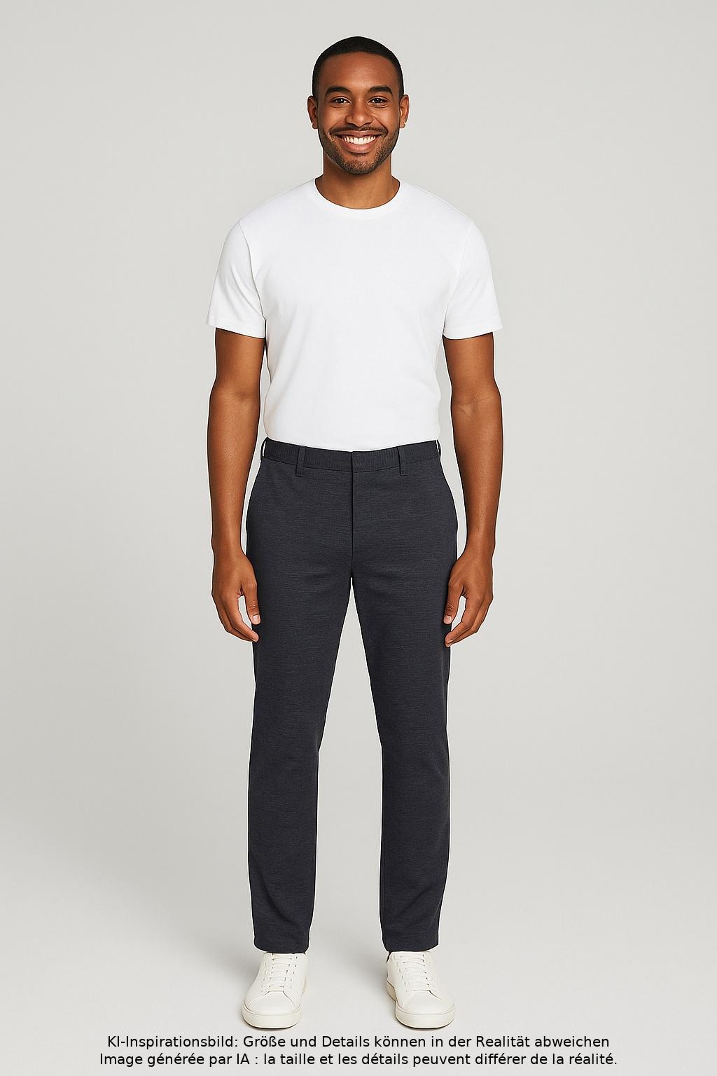 

Tommy Hilfiger Herren Stoffhose, marineblau, Gr. 33