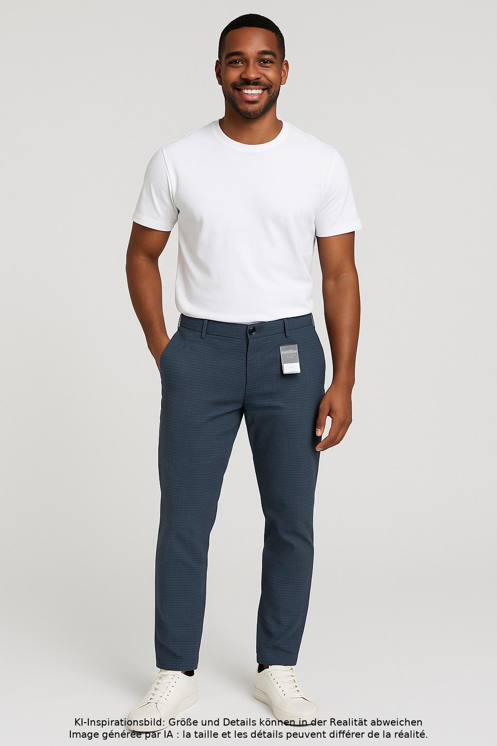 

Tommy Hilfiger Herren Stoffhose, blau, Gr. 34