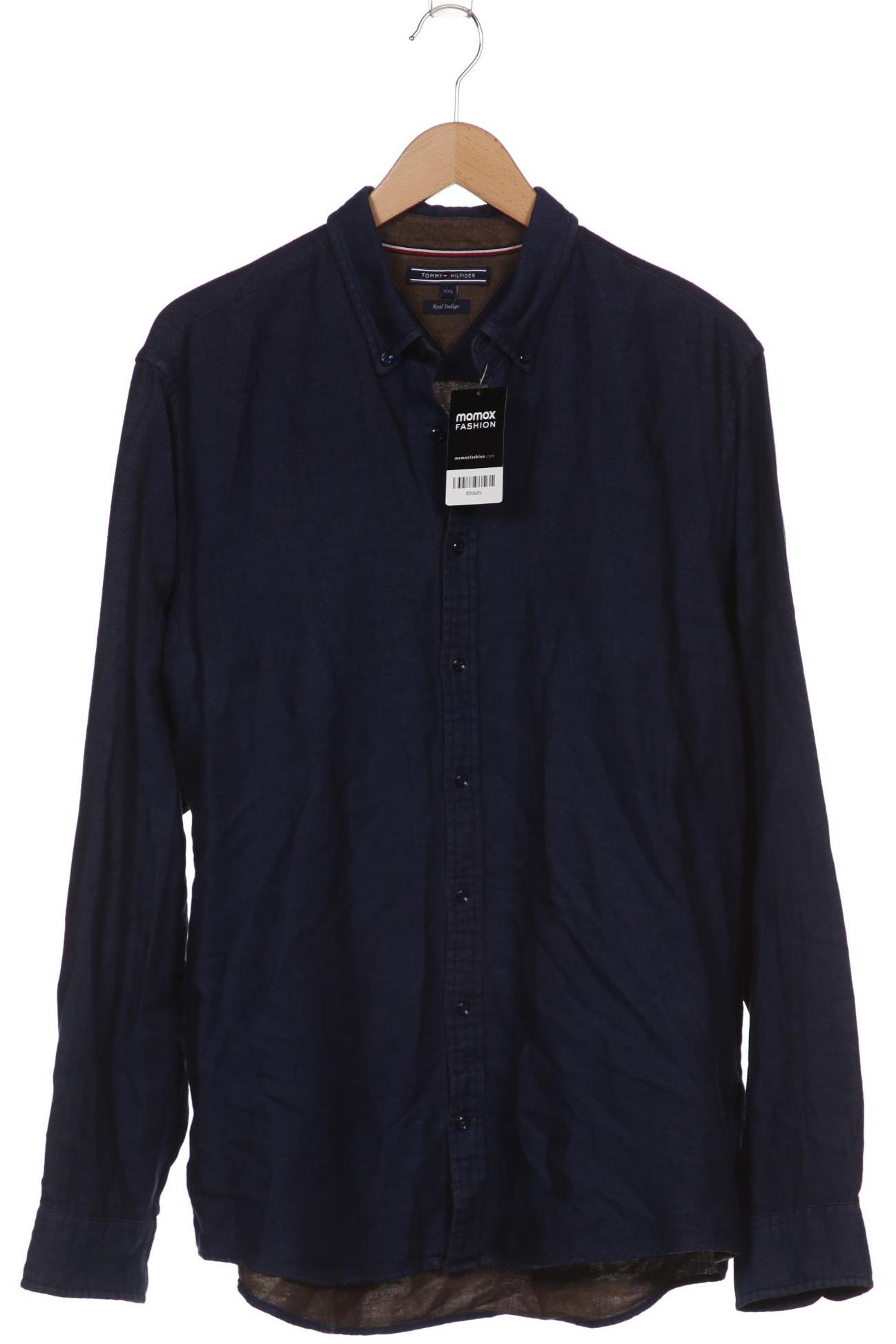 

Tommy Hilfiger Herren Hemd, marineblau